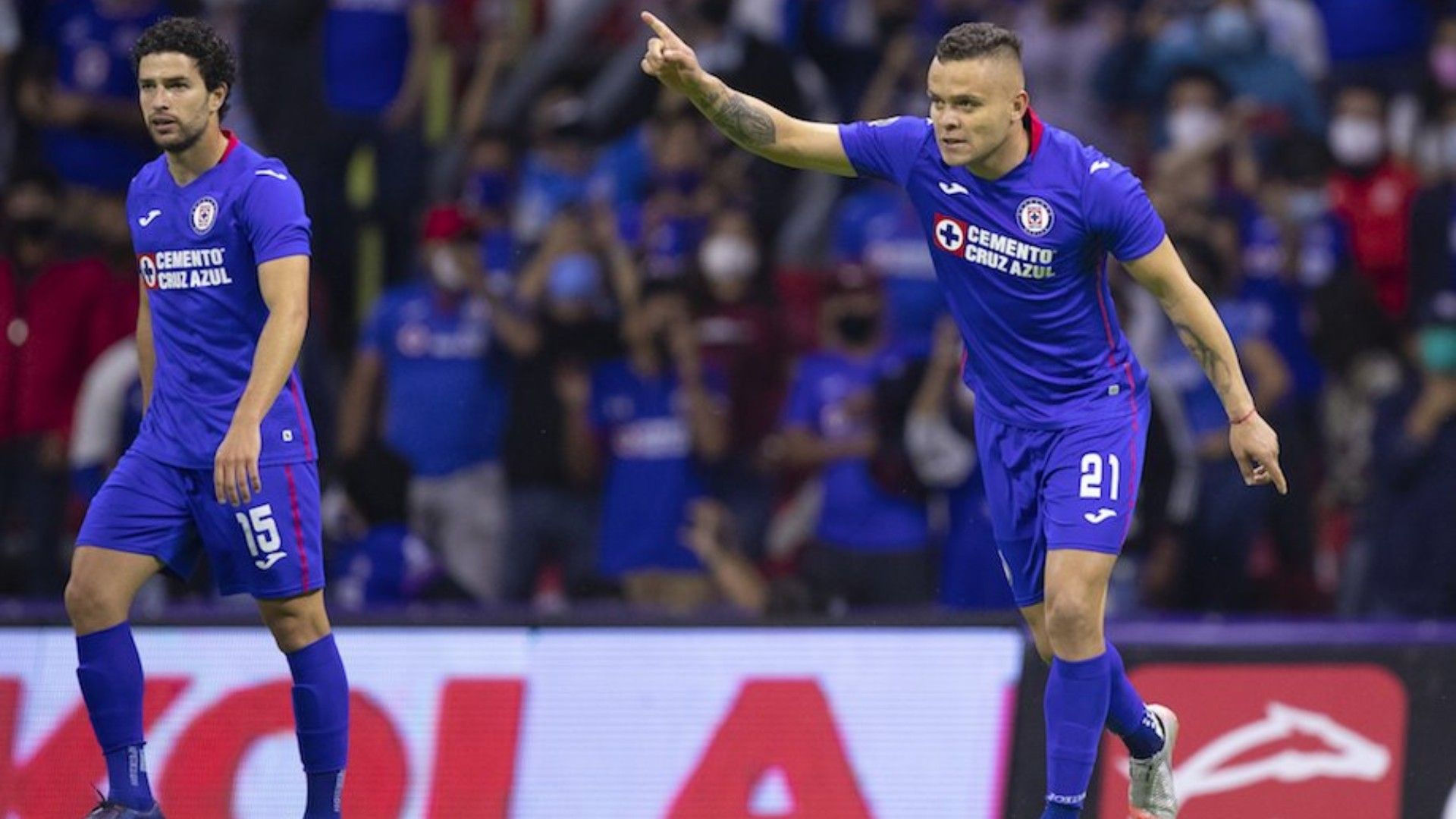 Jonathan Rodríguez Cruz Azul Toluca Guardianes 2021
