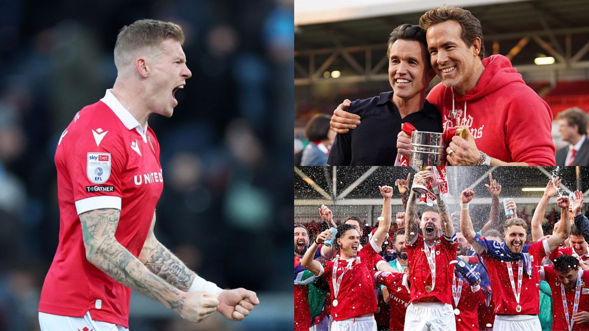 'What a legend' - James McClean and Steven Fletcher lead tributes for departing Wrexham star as Ryan Reynolds and Rob McElhenney receive classy message | Goal.com UK