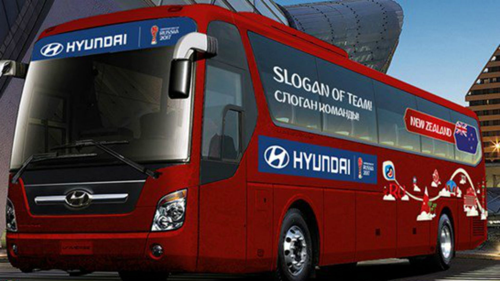 Bus Selección chilena