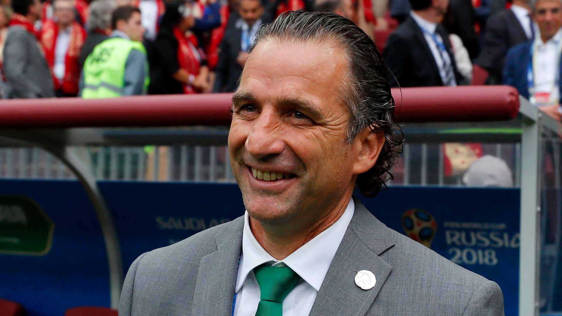 Juan Antonio Pizzi Saudi-Arabien 14062018