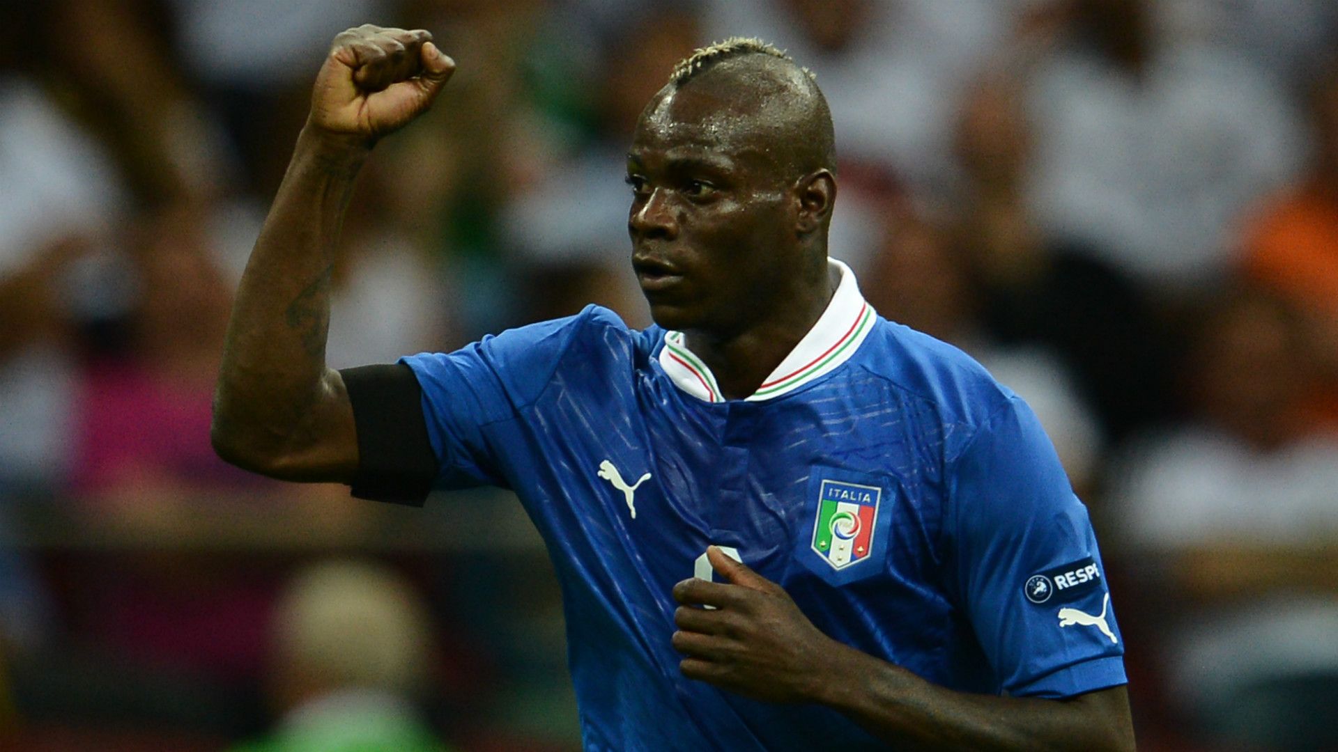 Mario Balotelli Italy Euro 2012