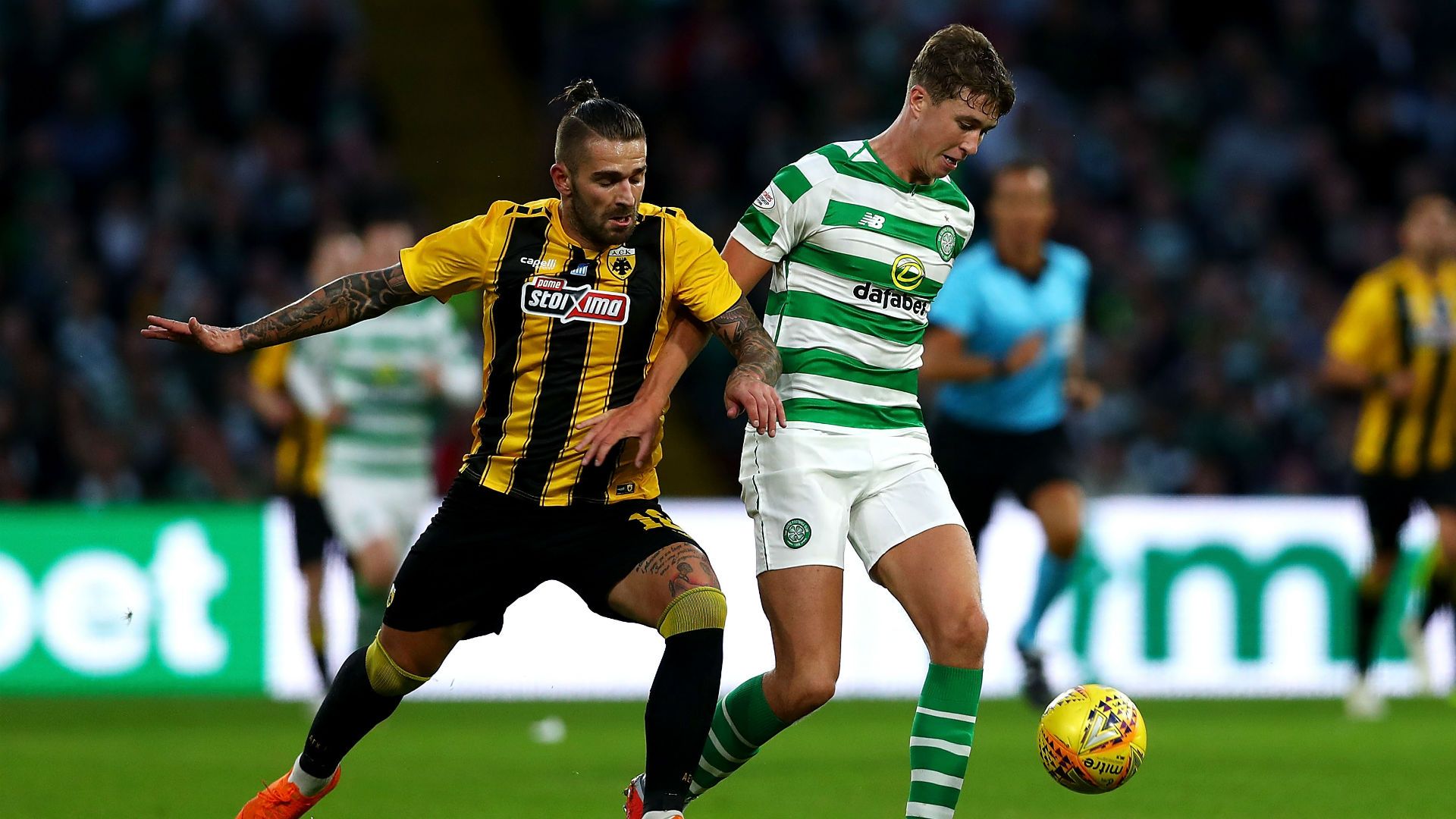 aek celtic - jack hendry marko livaja - champions league - 14082018