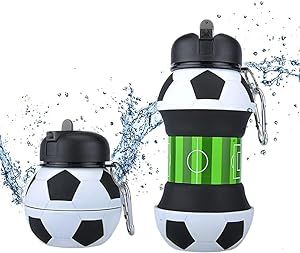 زجاجة بشكل كرة قدم 