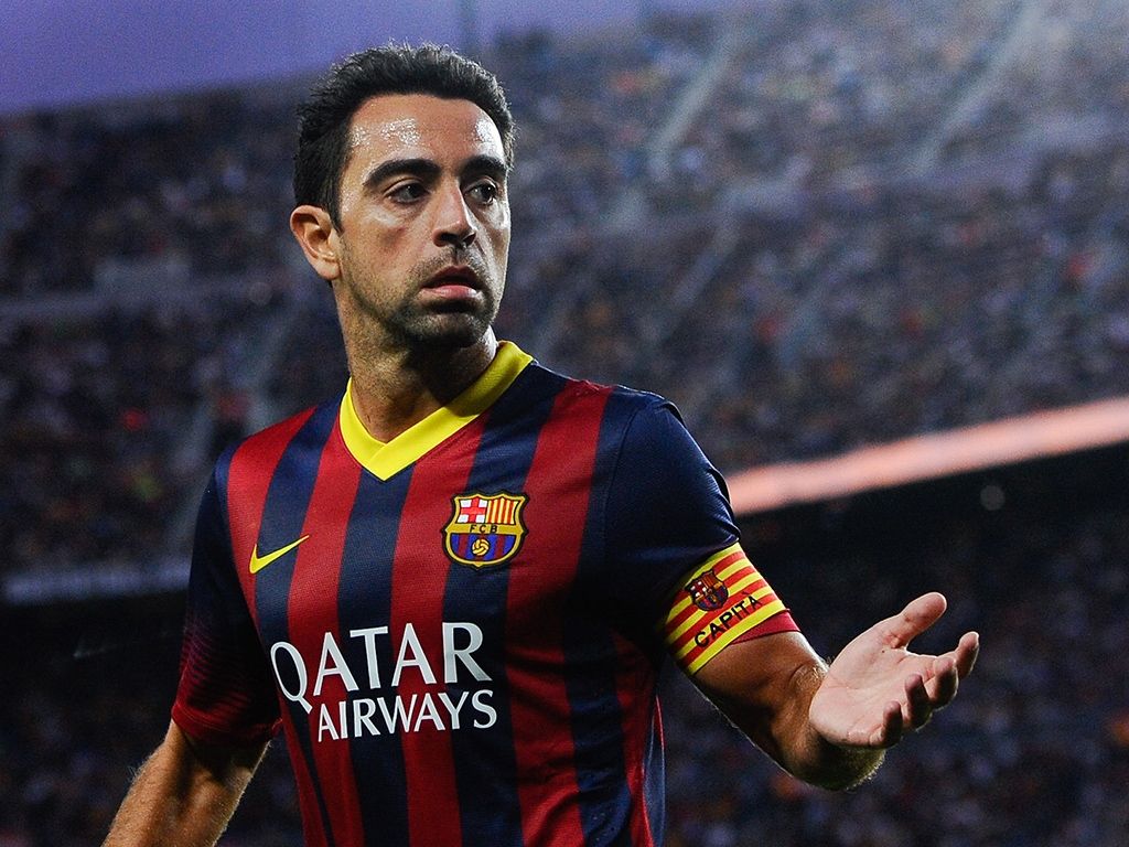 Xavi Hernandez Barcelona Sevilla La Liga 09142013