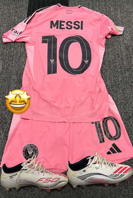Ousmane Dembele Lionel Messi kit PSG Inter Miami 2025