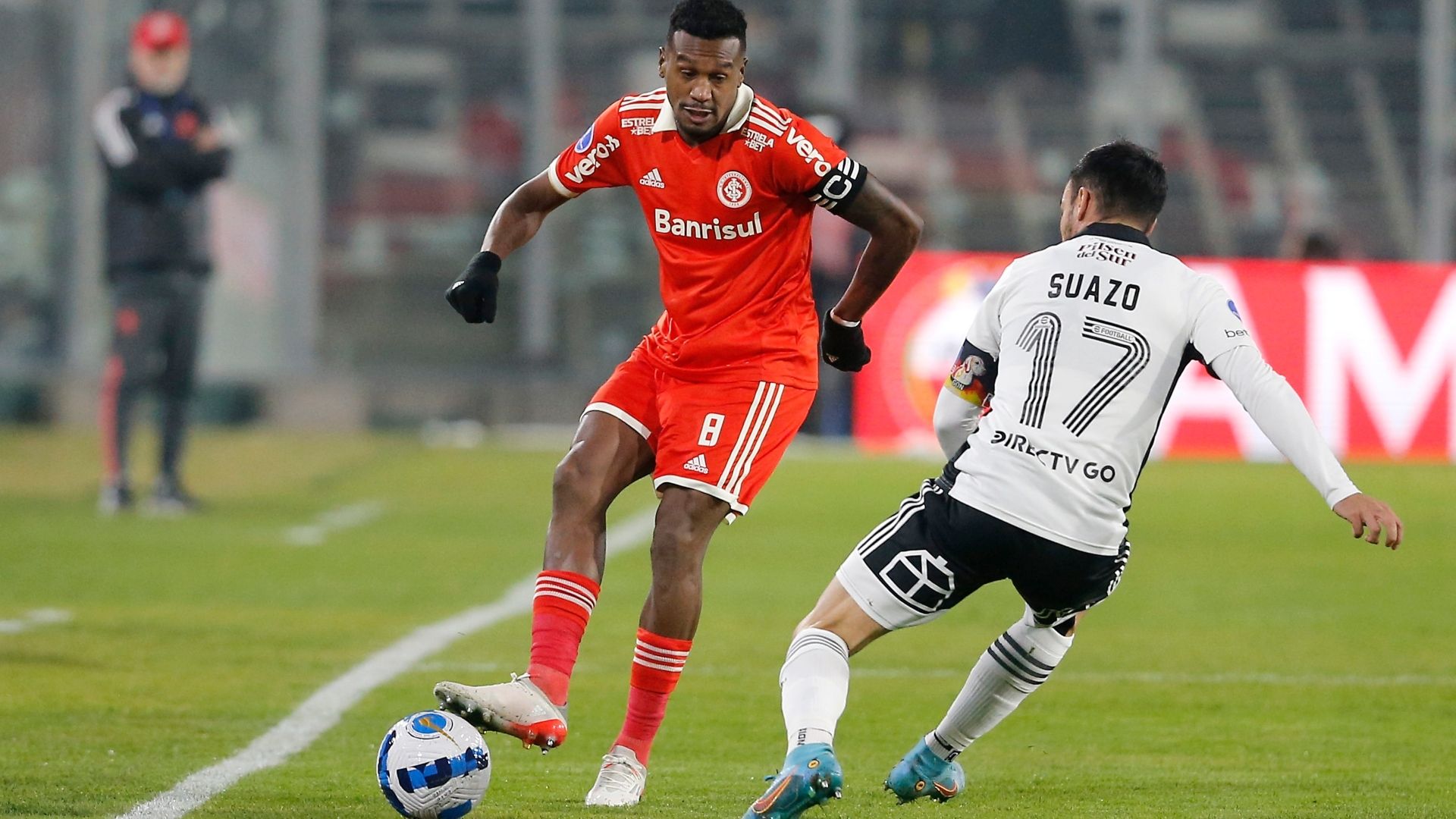 280622 Colo Colo Internacional Edenilson y Gabriel Suazo