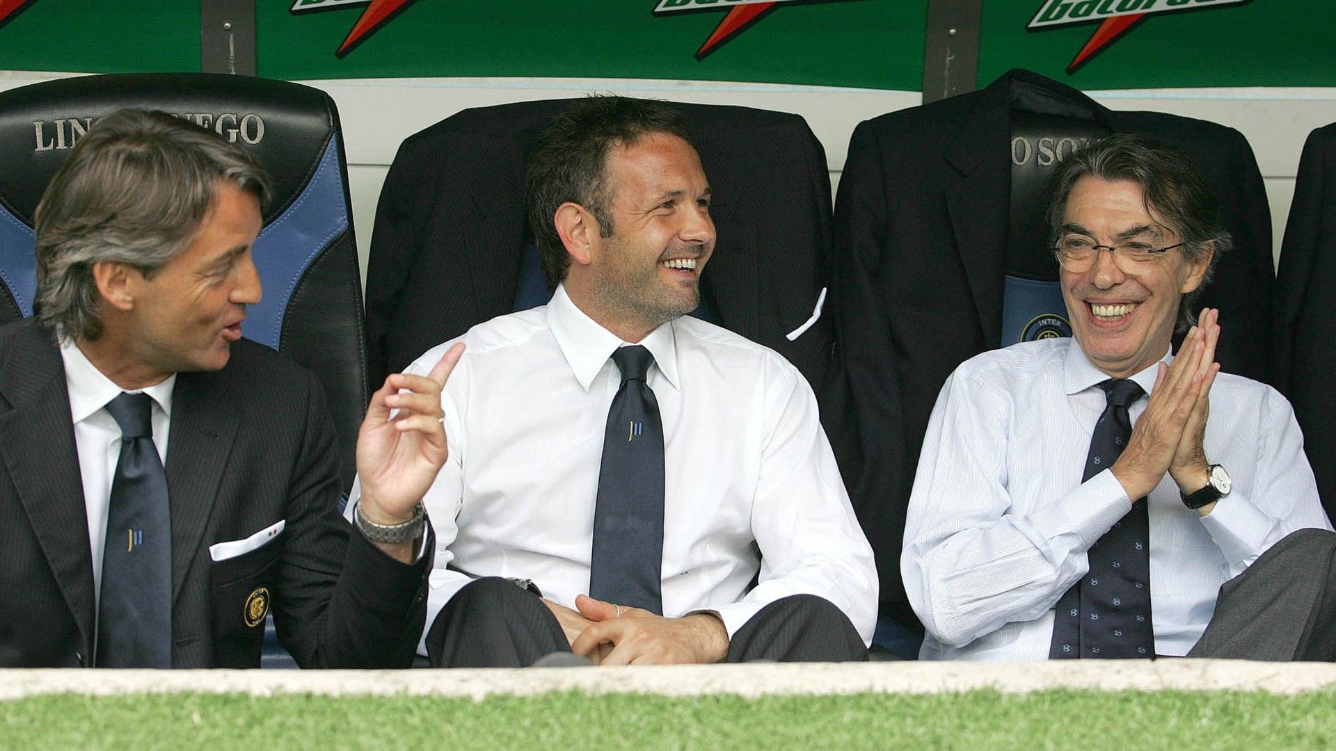 Mancini Mihajlovic Moratti Inter