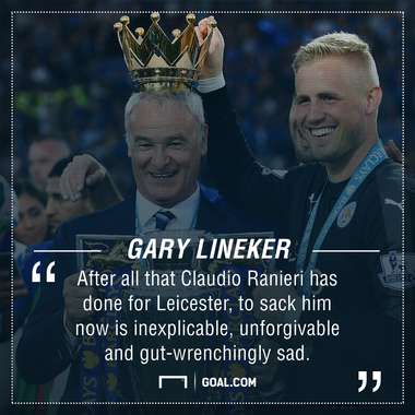Claudio Ranieri Gary Lineker PS