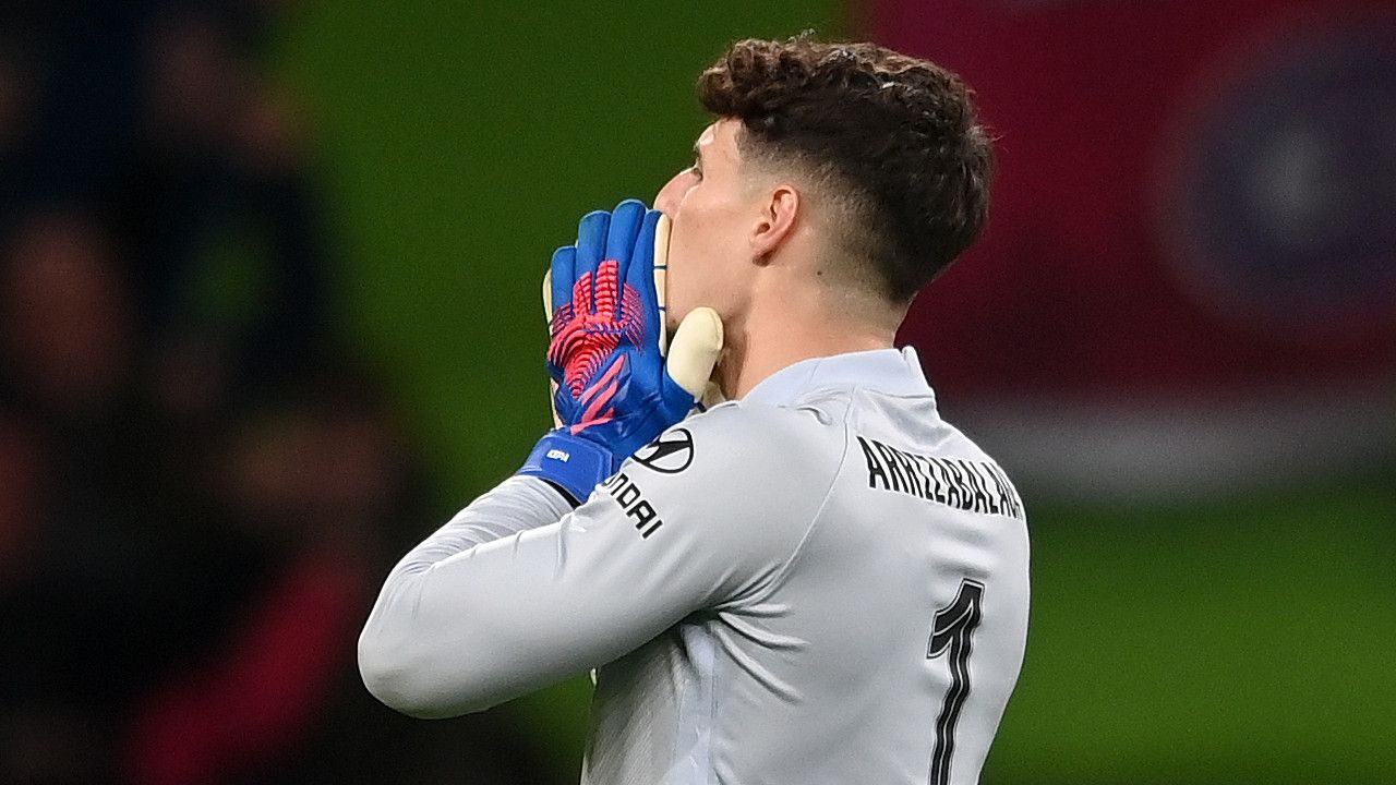 ケパ・アリサバラガ直筆サイン入り超大型写真…Kepa Arrizabalaga
