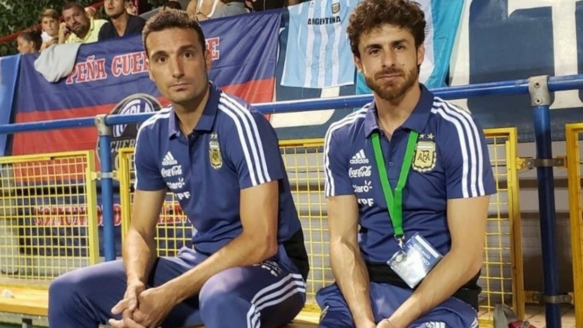 Lionel Scaloni Pablo Aimar Seleccion Argentina 31072018
