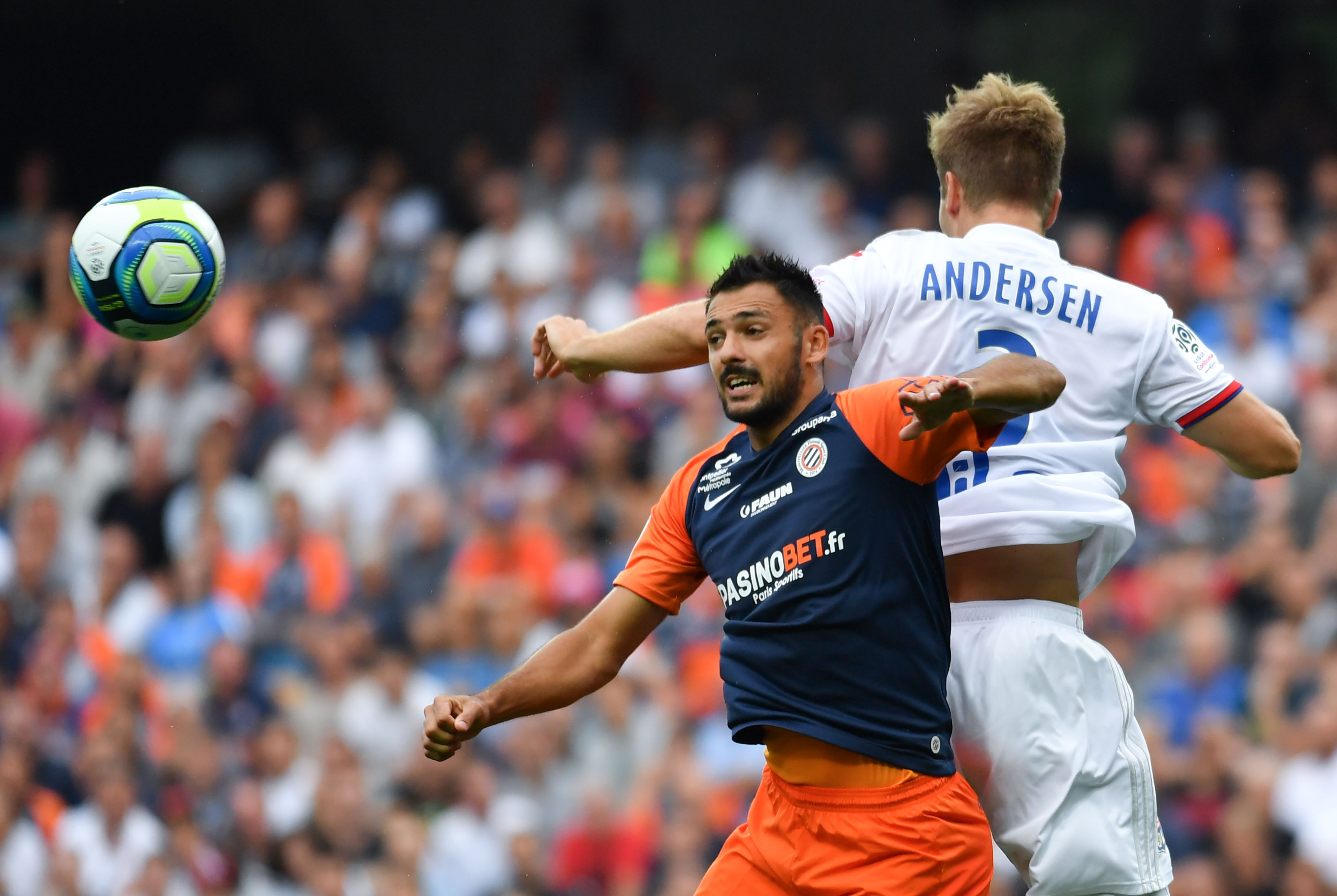 Gaetan Laborde Montpellier Lyon Ligue 1 27082019