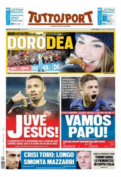 Tuttosport 19 Feb