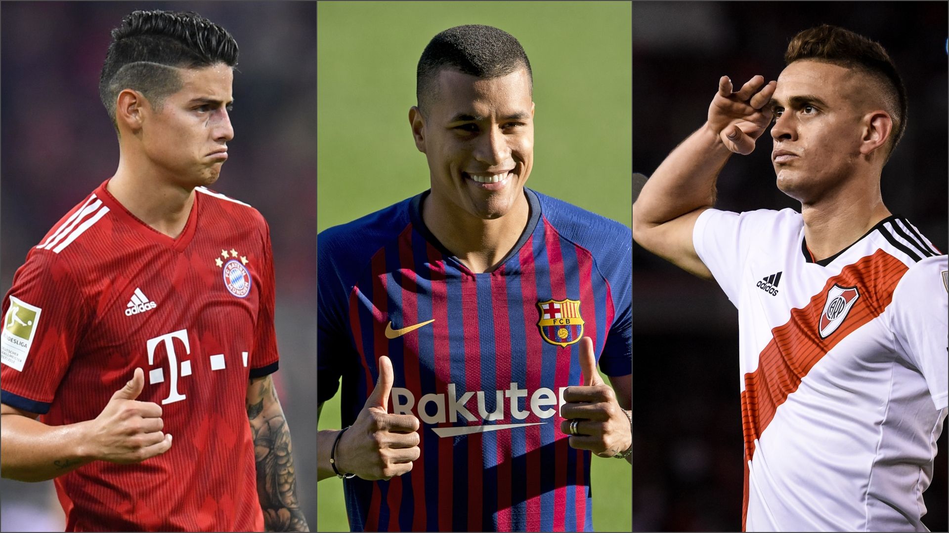 James, Murillo, Borré Mix