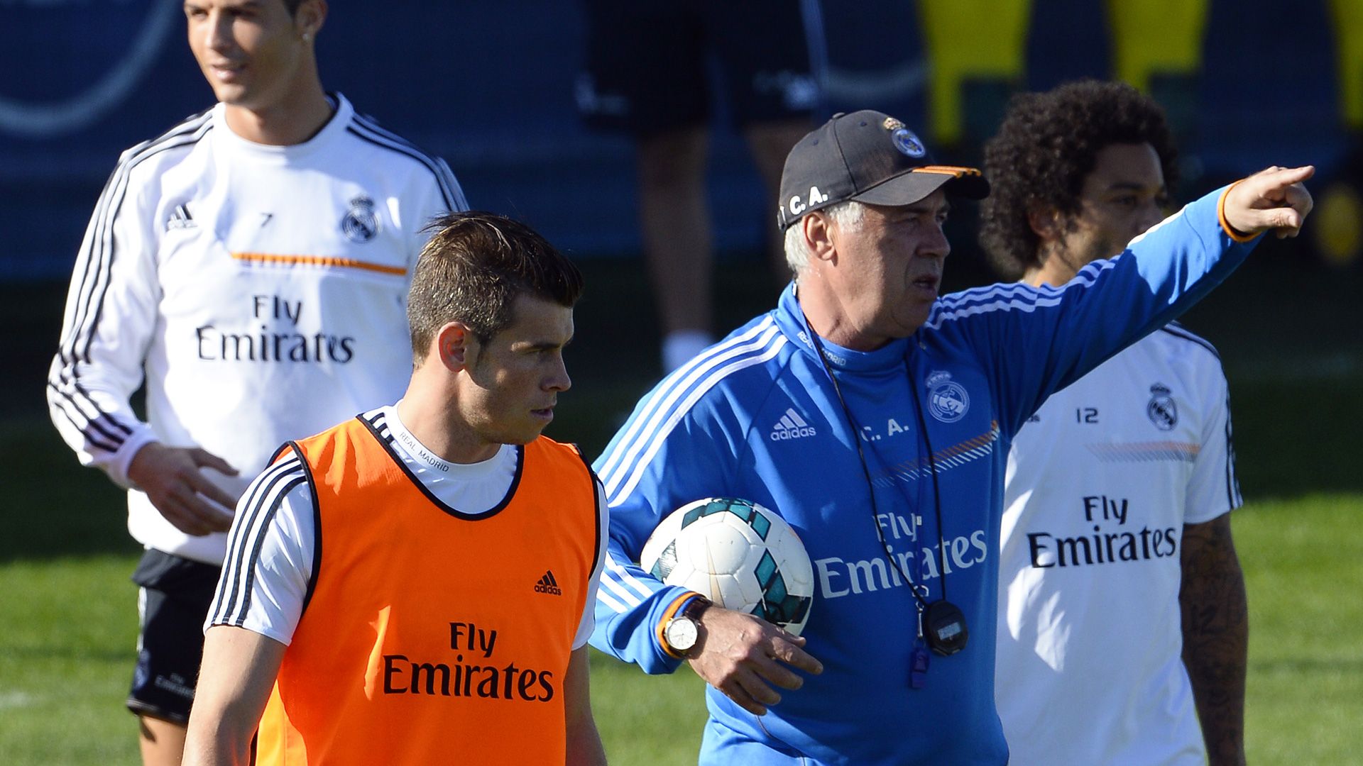 Gareth Bale, Carlo Ancelotti, 11042017