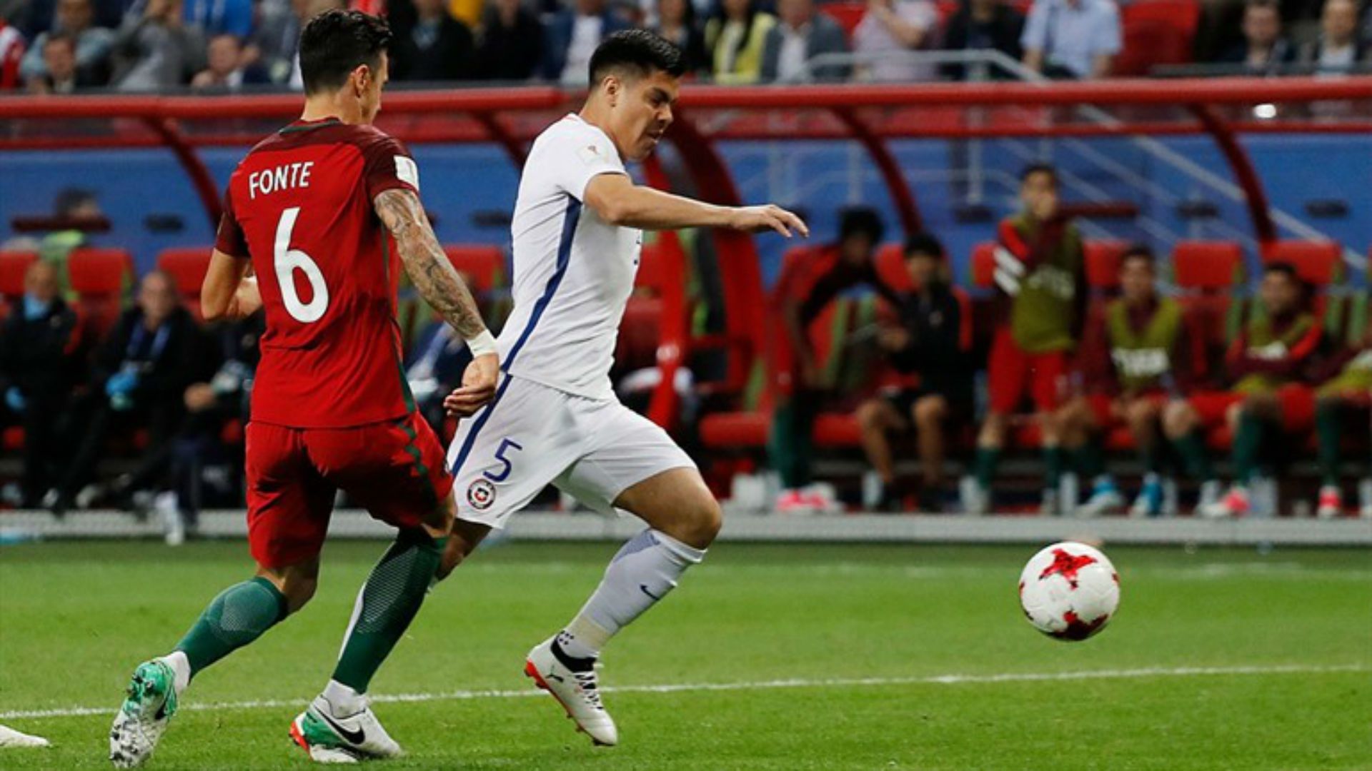 Fonte y Silva. Portugal y Chile 28062017