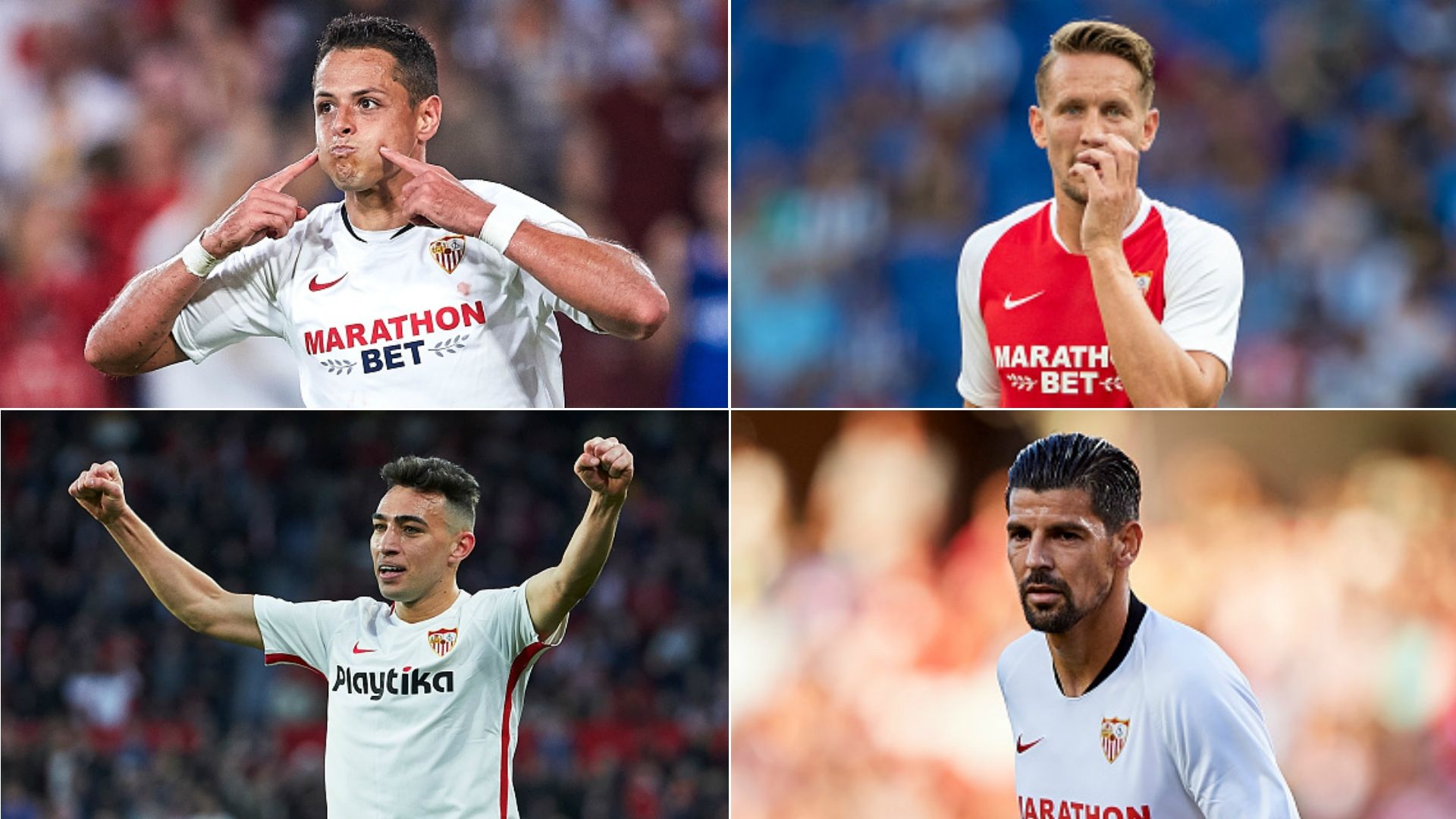 Chicharito - Luuk - Munir - Nolito