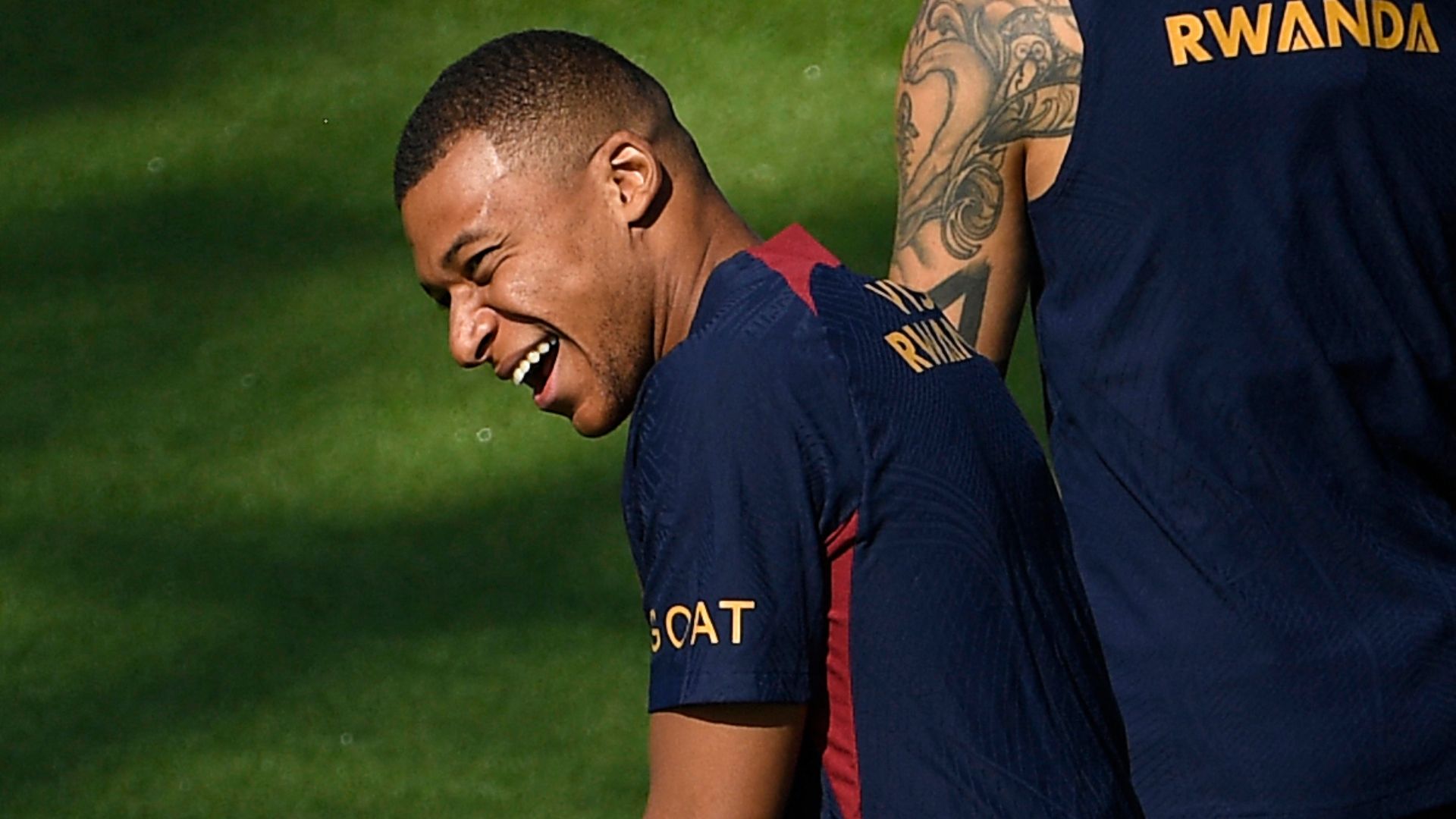 Mbappé entrenamiento PSG