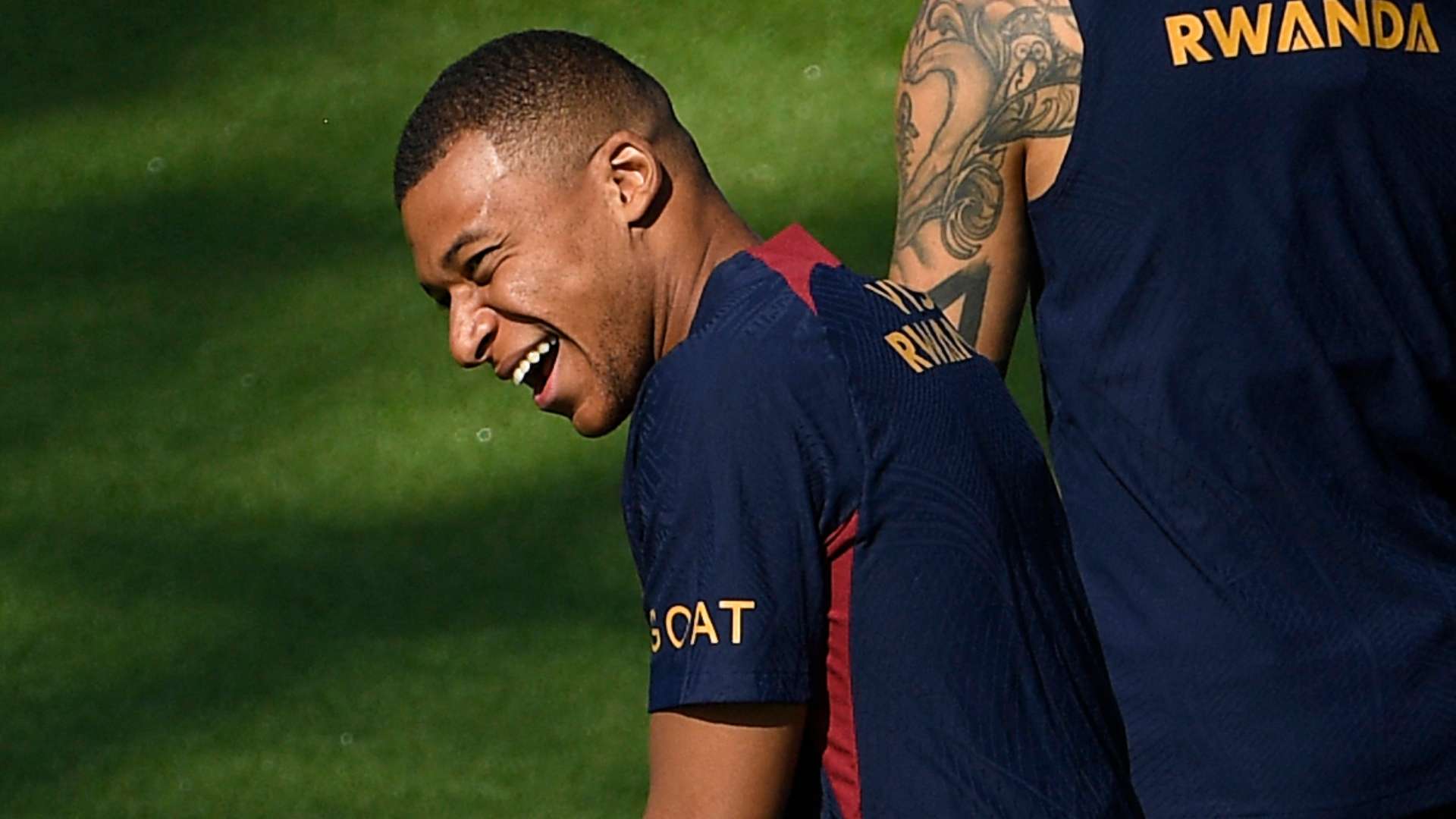 Mbappé entrenamiento PSG
