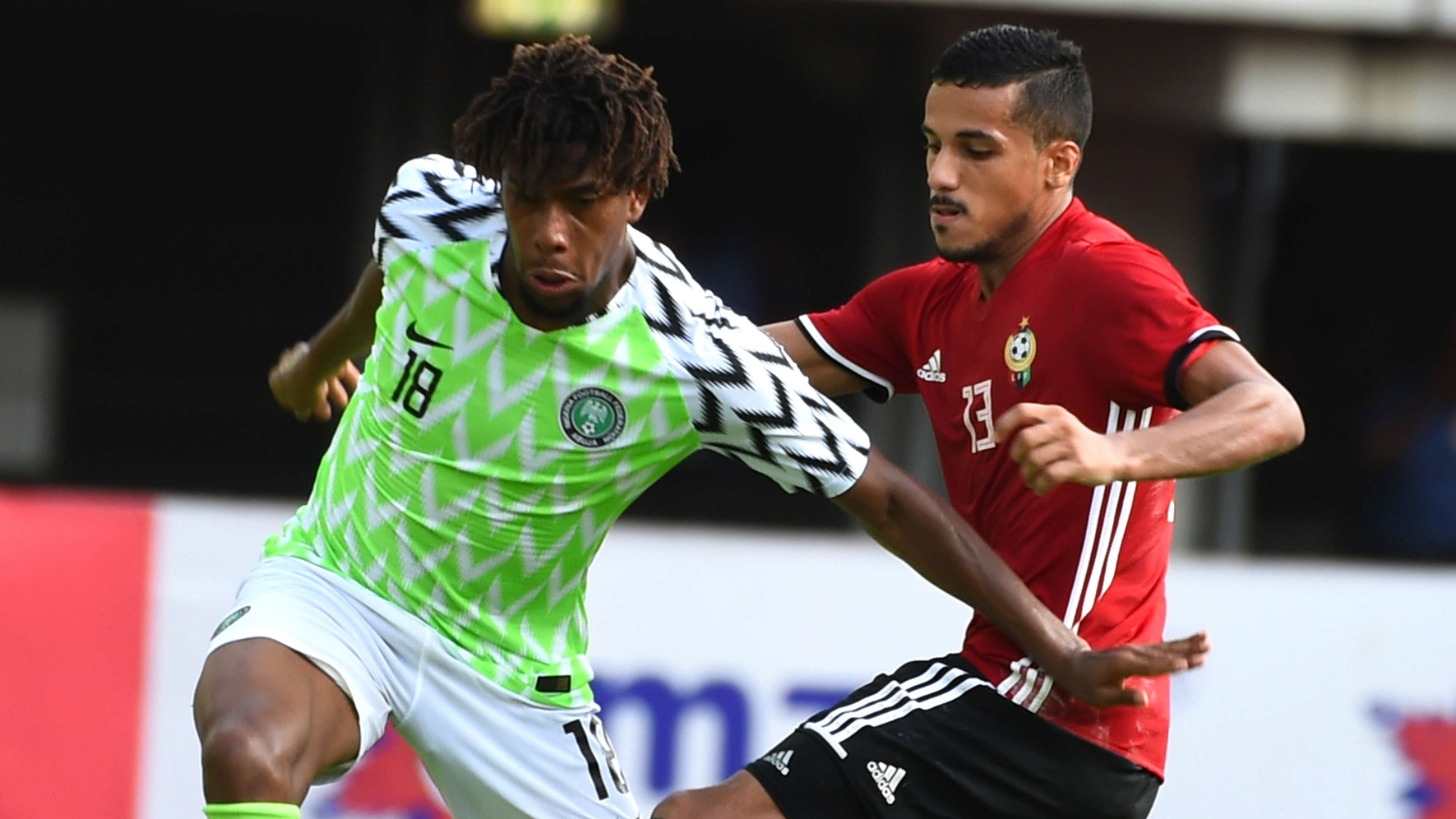 Alex Iwobi - Nigeria vs. Libya