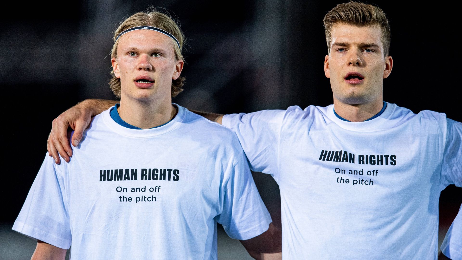 ONLY GERMANY Erling Haaland Alexander Sorloth Norway