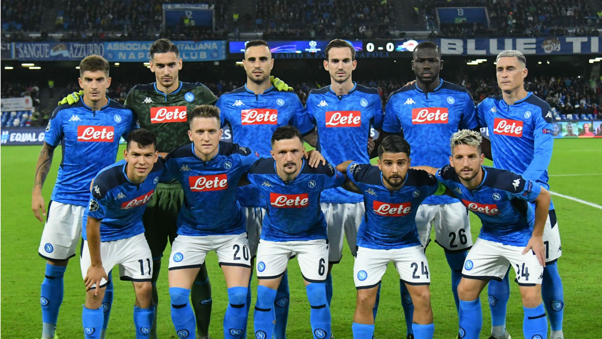 Plantilla Napoli 2019