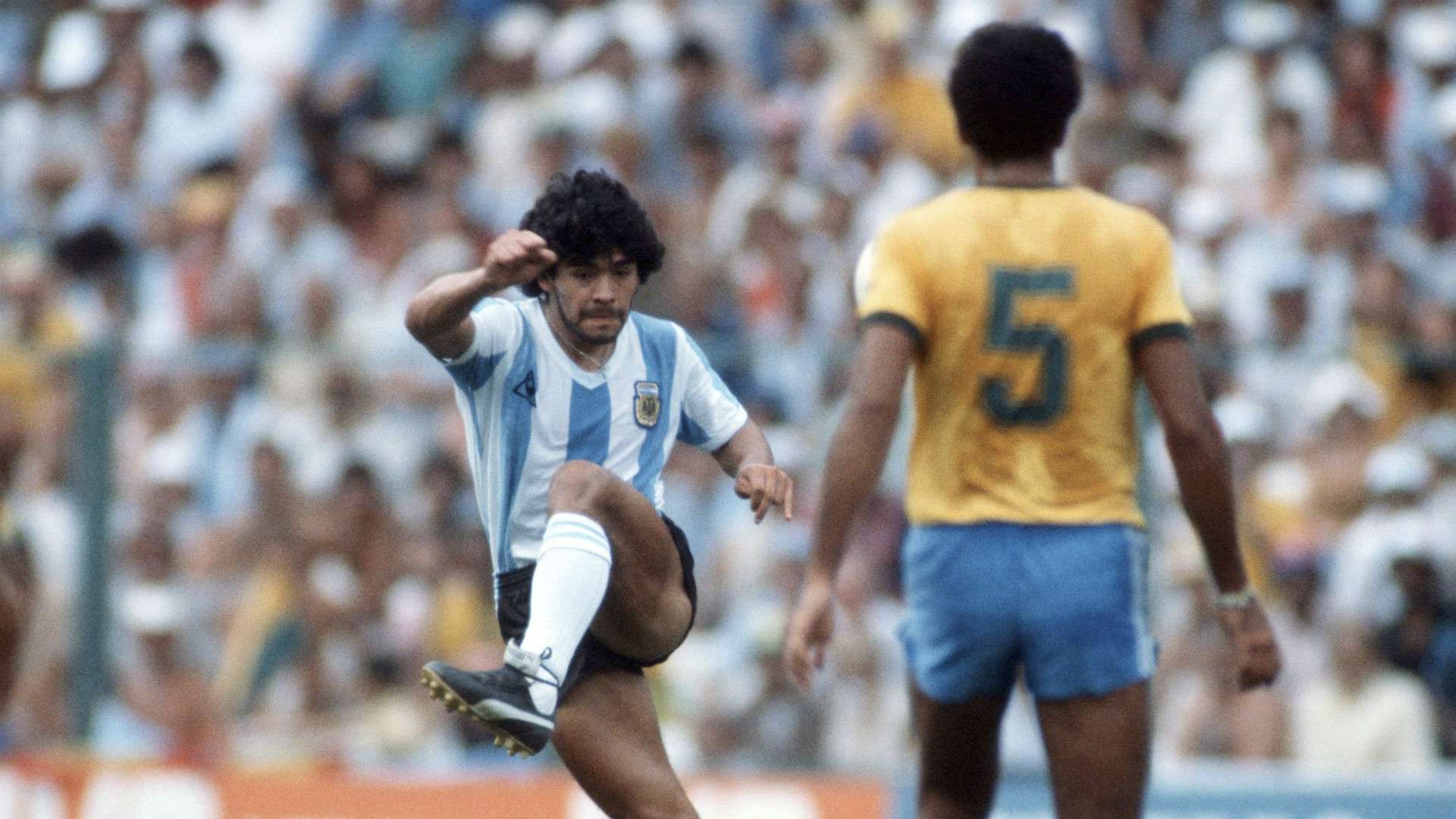 Maradona Argentina Spain 1982