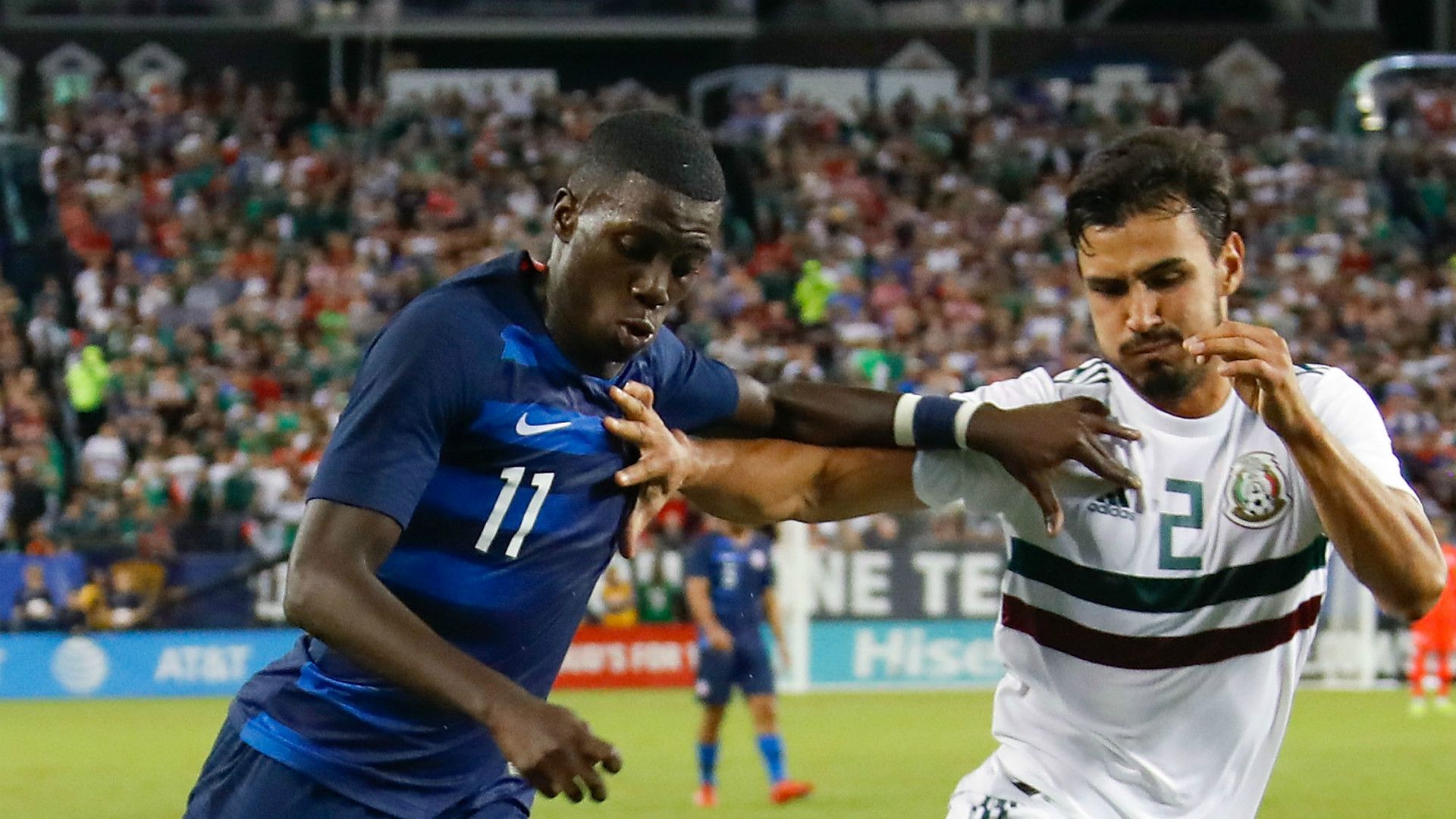 Tim Weah USA Mexico 09192018