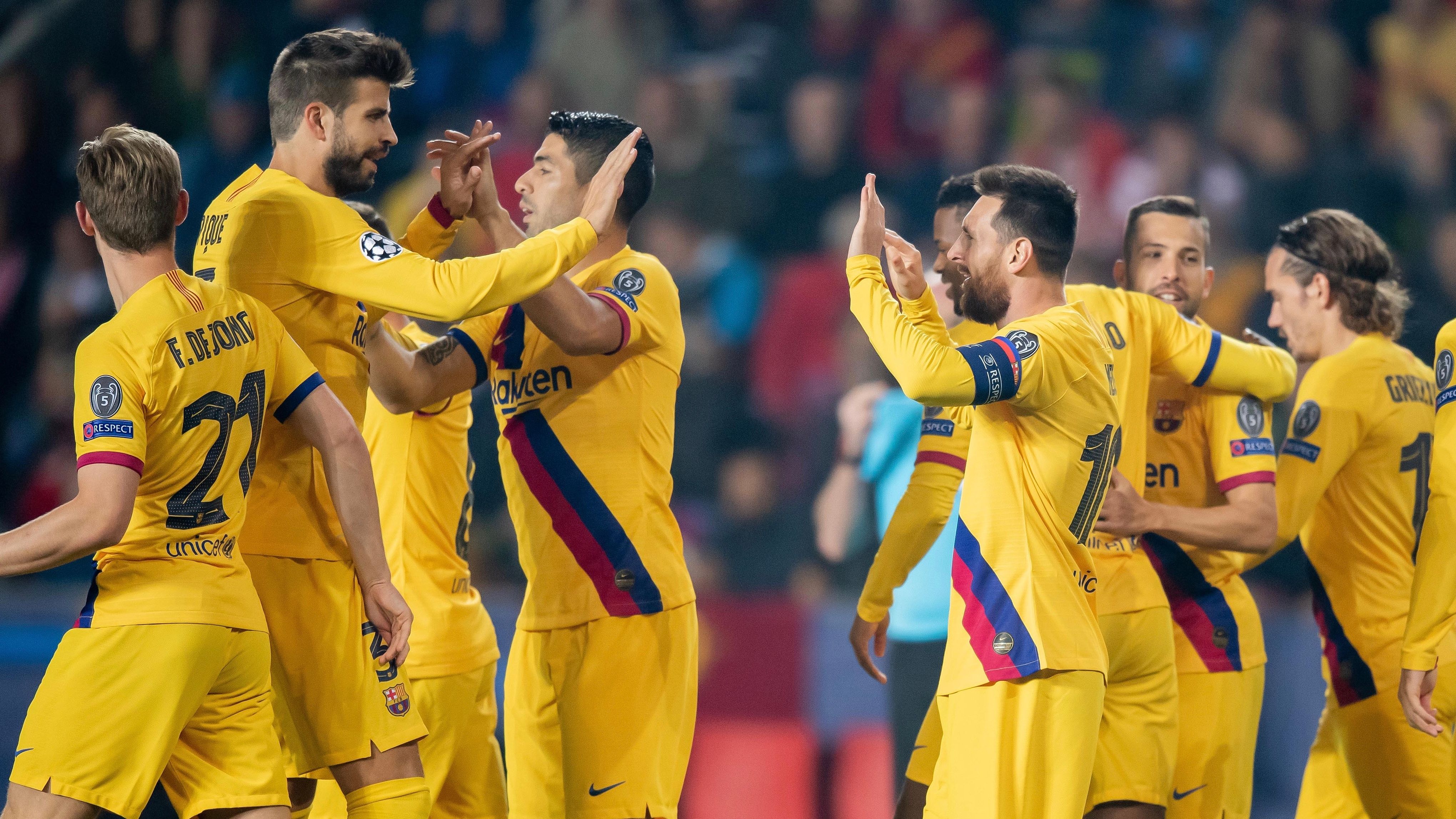 Slavia Praga Barcelona UCL 23102019