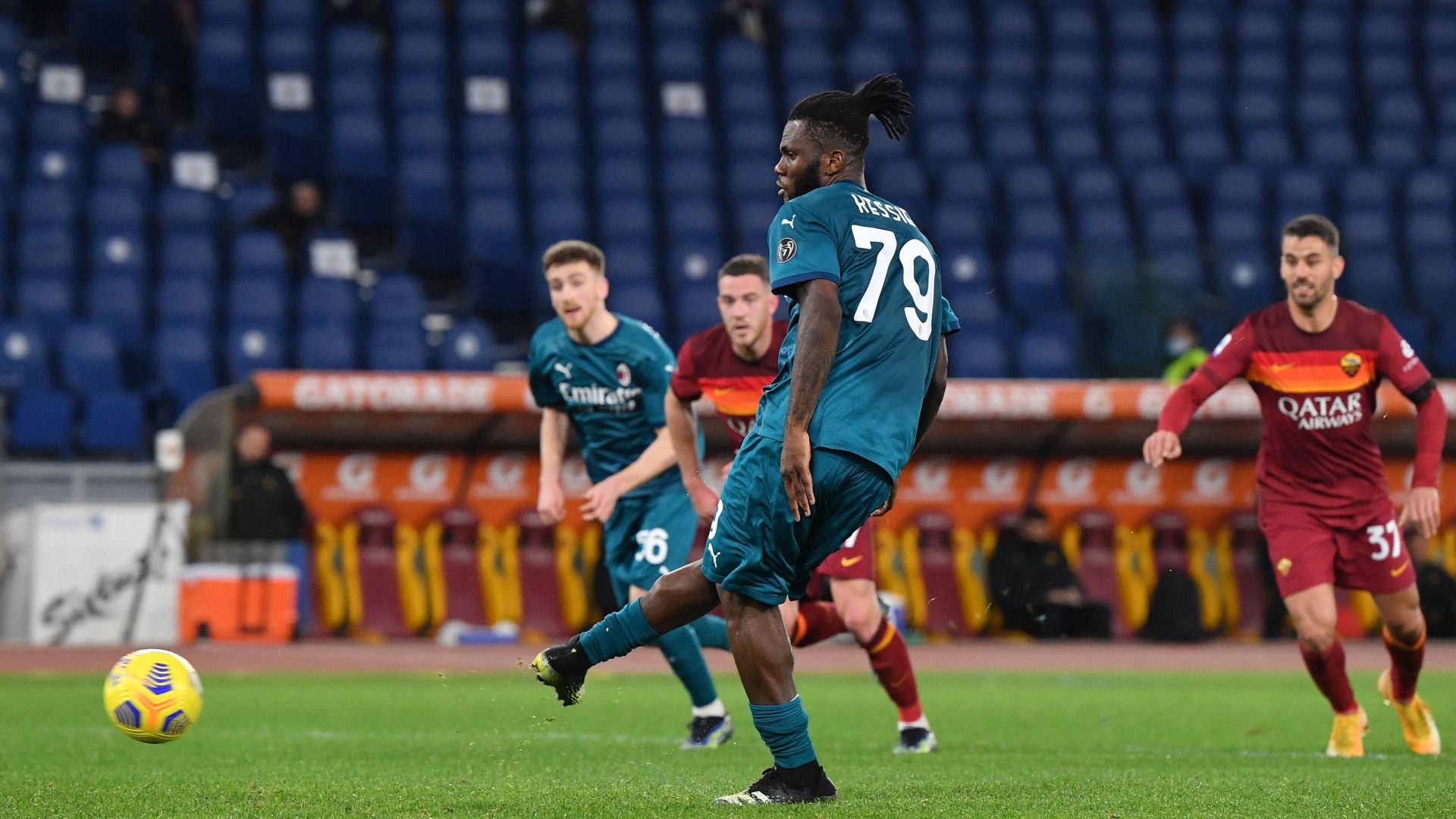 Kessié penalty - Roma Milan