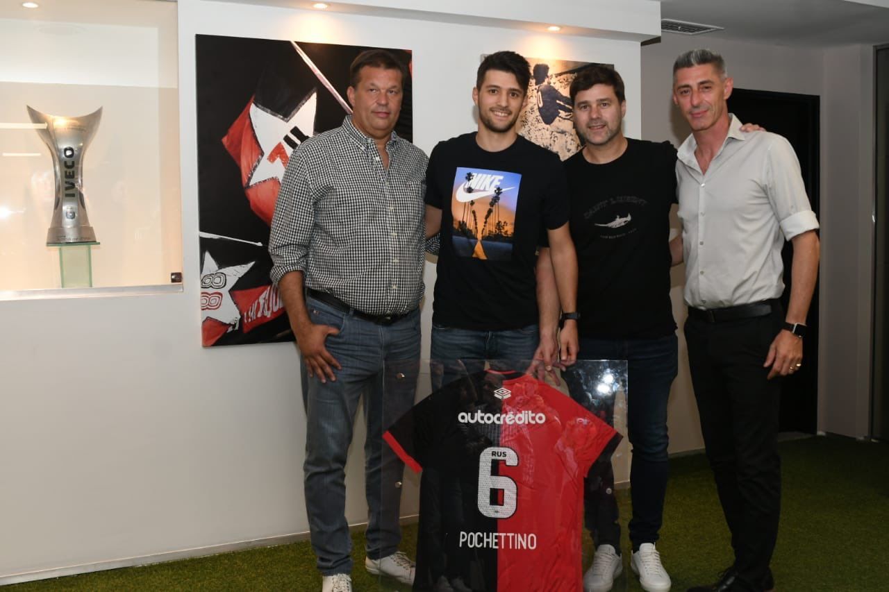 Mauricio Pochettino revisits Newell's Old Boys