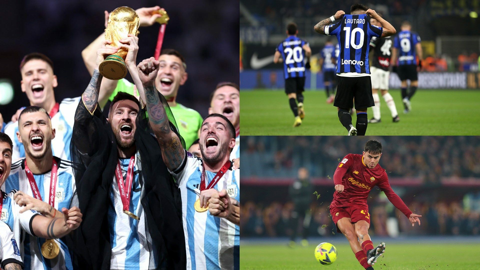 Argentina World Cup 2022, Lautaro Martinez, Paolo Dybala GFX