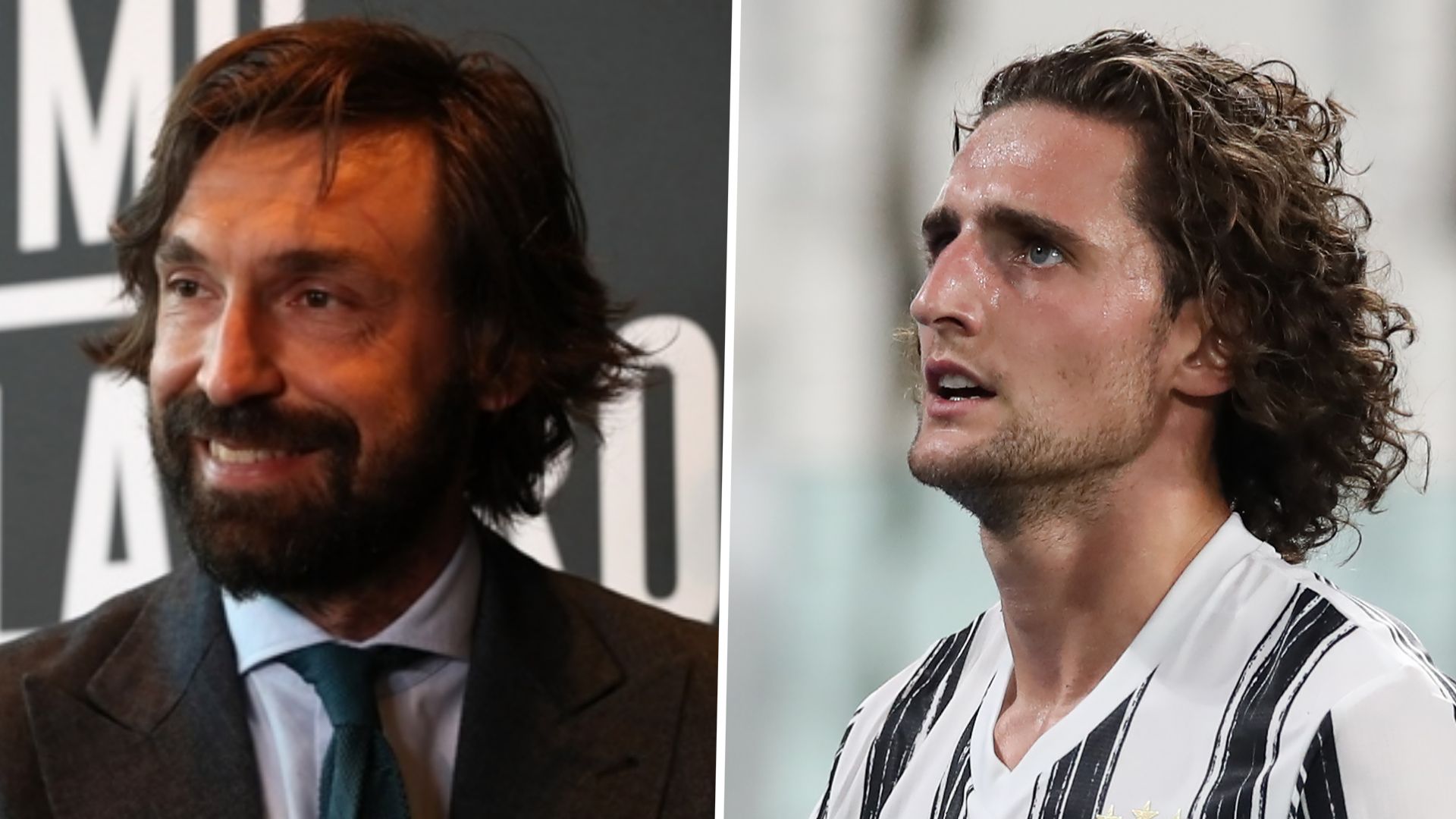 Pirlo Rabiot Juventus split