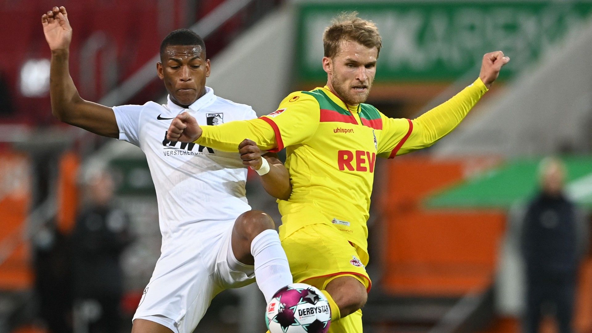 Carlos Gruezo Sebastian Andersson Augsburg Köln Bundesliga 23042021
