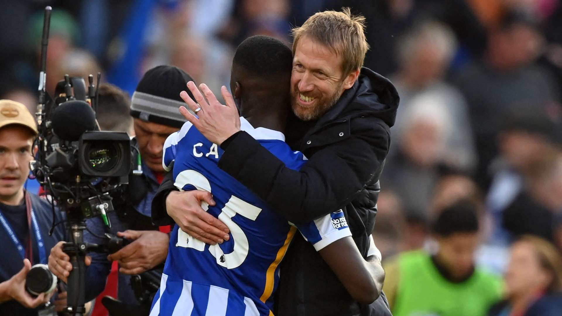 Moises Caicedo Graham Potter Brighton