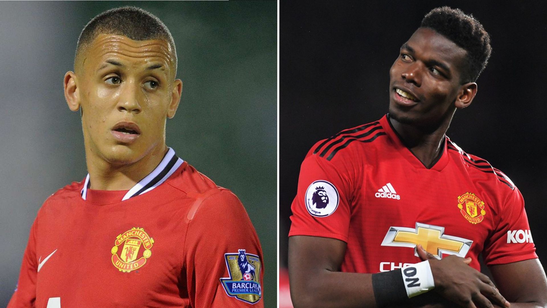 Ravel Morrison/Paul Pogba Manchester United split