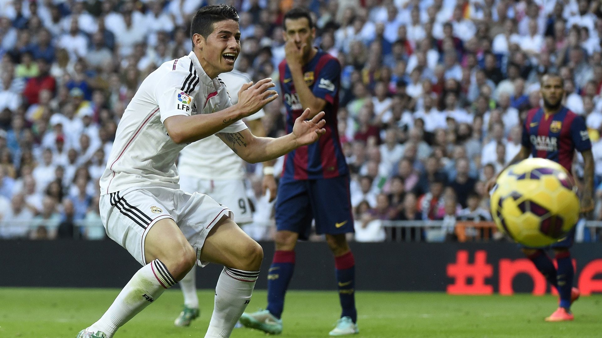 James Rodriguez Real Madrid Barcelona La Liga 25102014