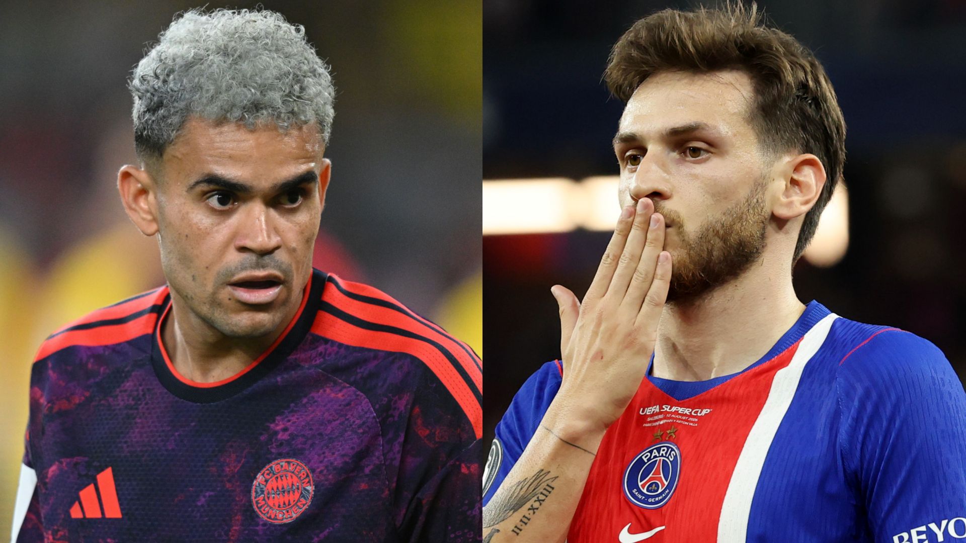 Luis Diaz Khvicha Kvaratskhelia Bayern Munich PSG 2026-27