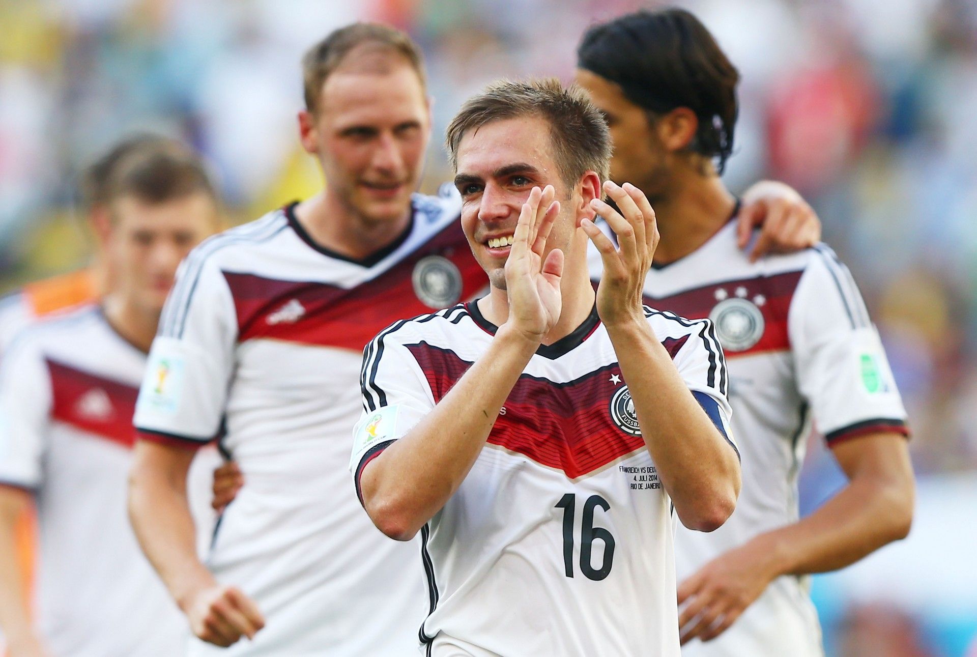 Philipp Lahm France Germany World Cup 2014 07042014