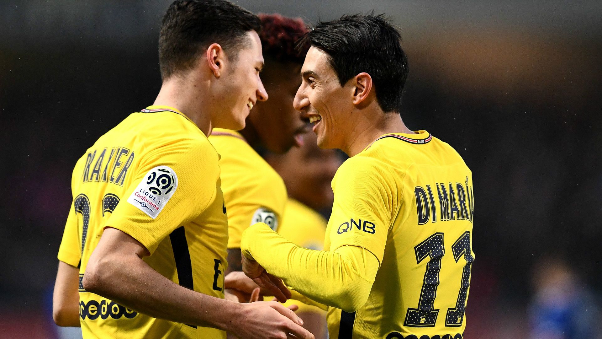 Julian Draxler Angel Di Maria PSG 03032018