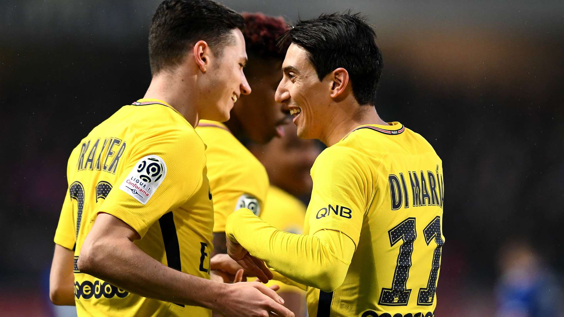 Julian Draxler Angel Di Maria PSG 03032018