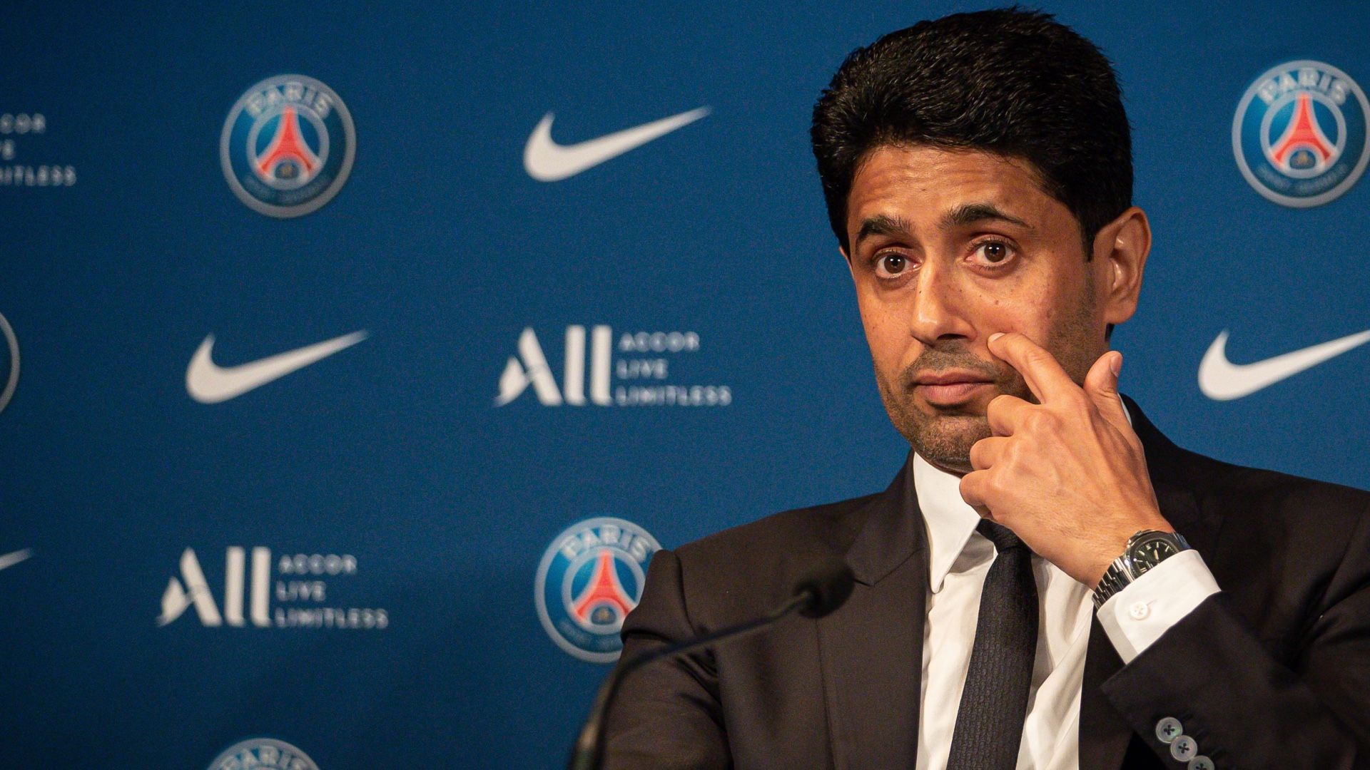 ONLY GERMANY Nasser Al Khelaifi PSG 2022