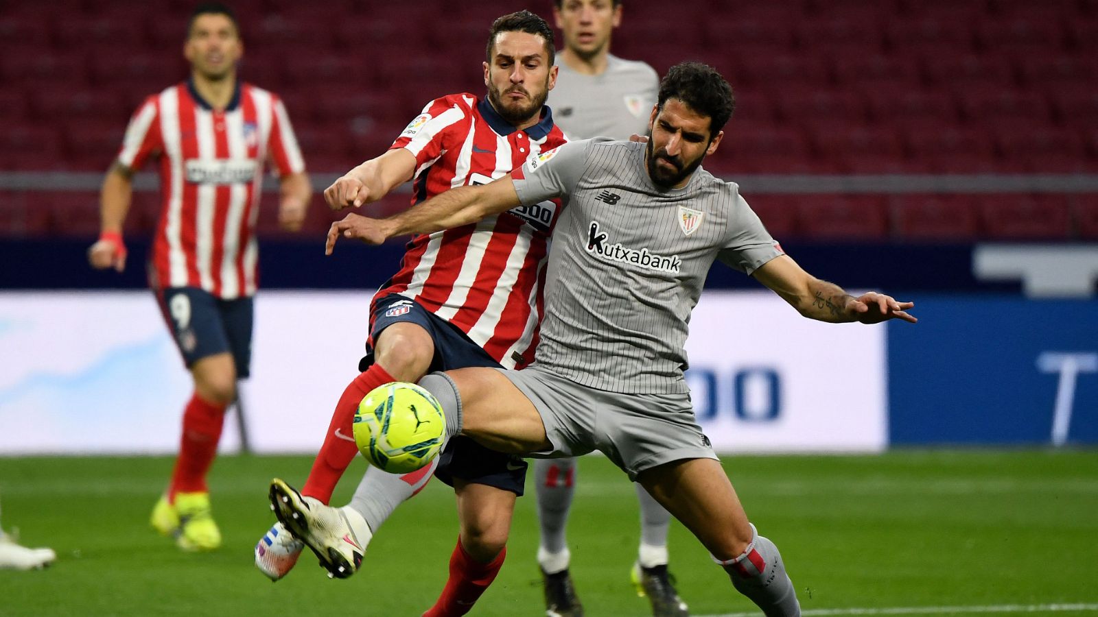 Koke y Raúl García, Atlético vs. Athletic Club