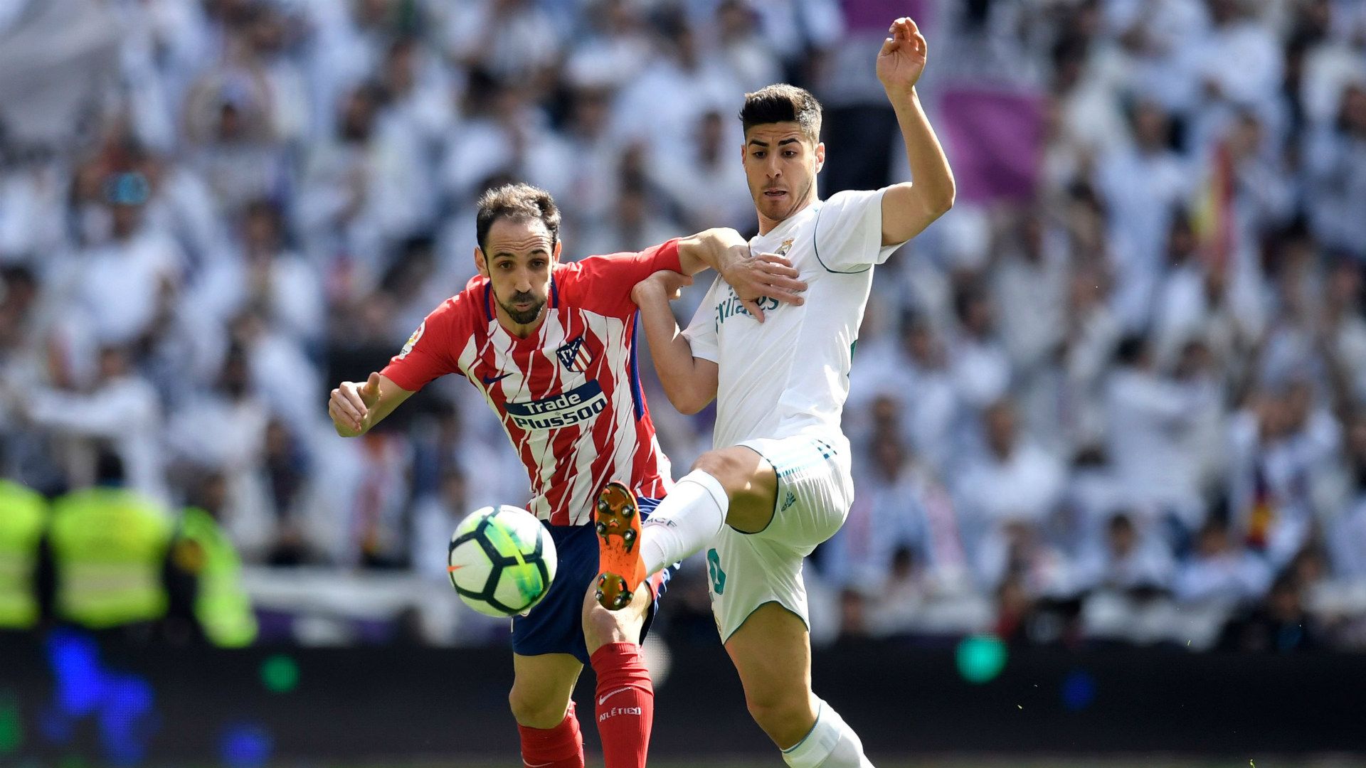 Juanfran Marco Asensio Real Madrid Atletico LaLiga