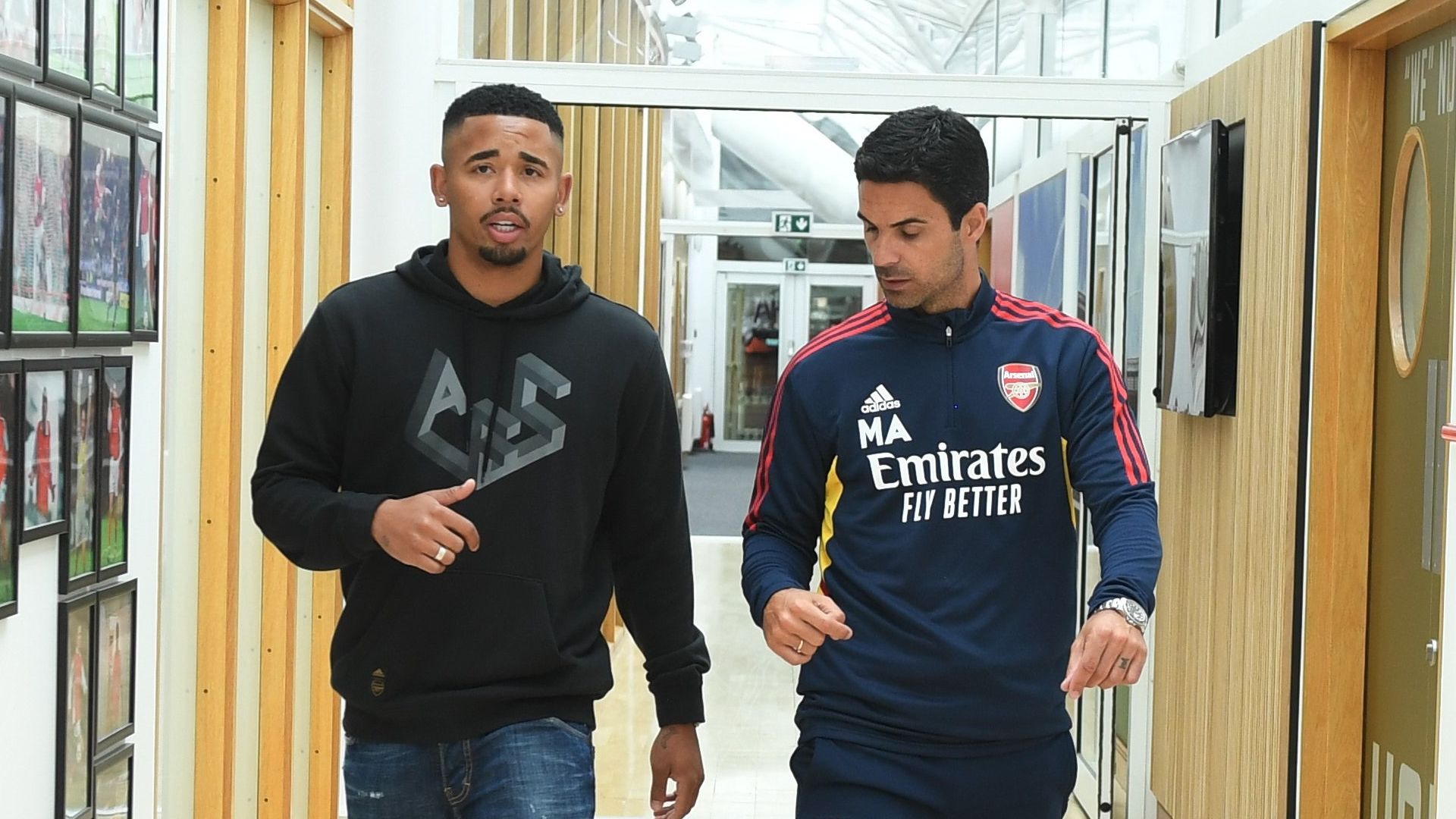 Gabriel Jesus Mikel Arteta