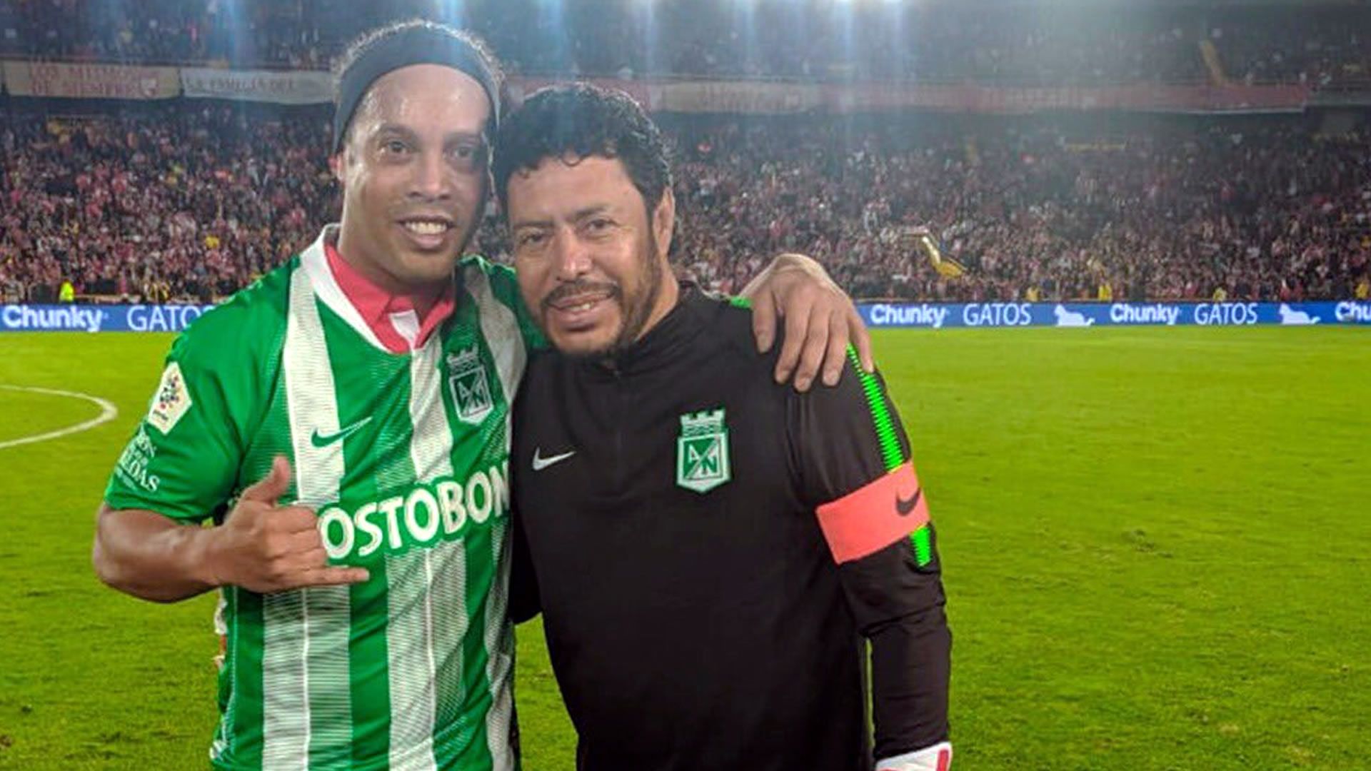 Ronaldinho René Higuita Atlético Nacional 2019