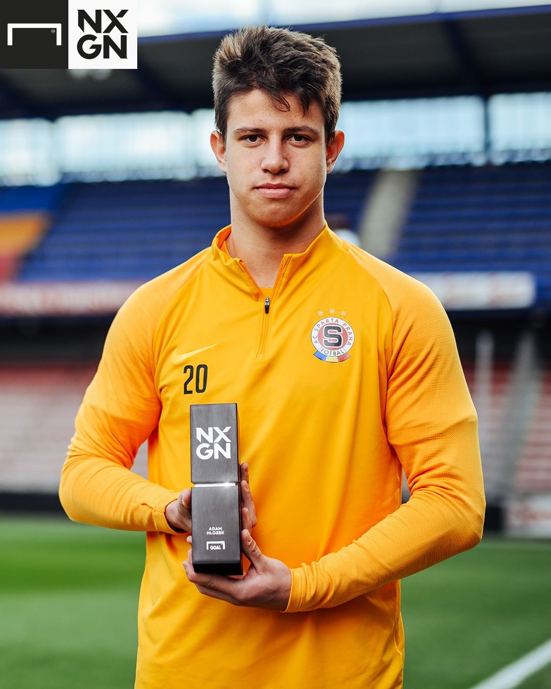 EMBED ONLY Adam Hlozek NXGN award GFX