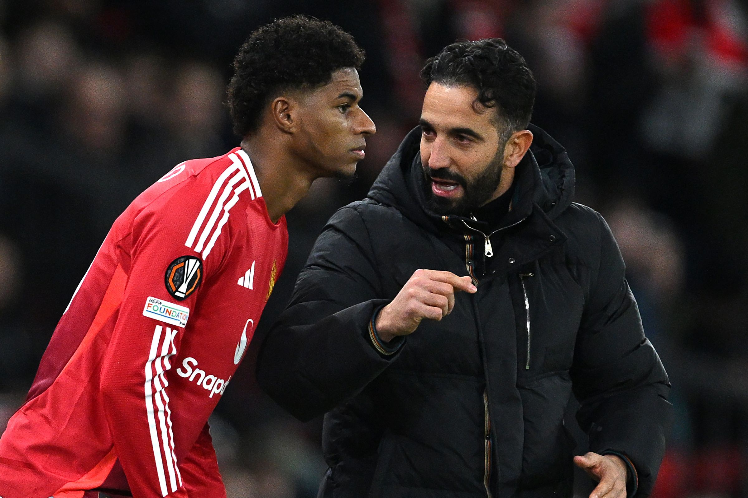 Ruben Amorim Marcus Rashford