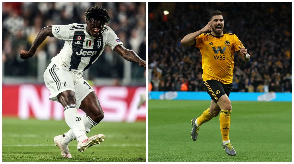 Ruben Neves Moise Kean Juvenuts Wolverhampton