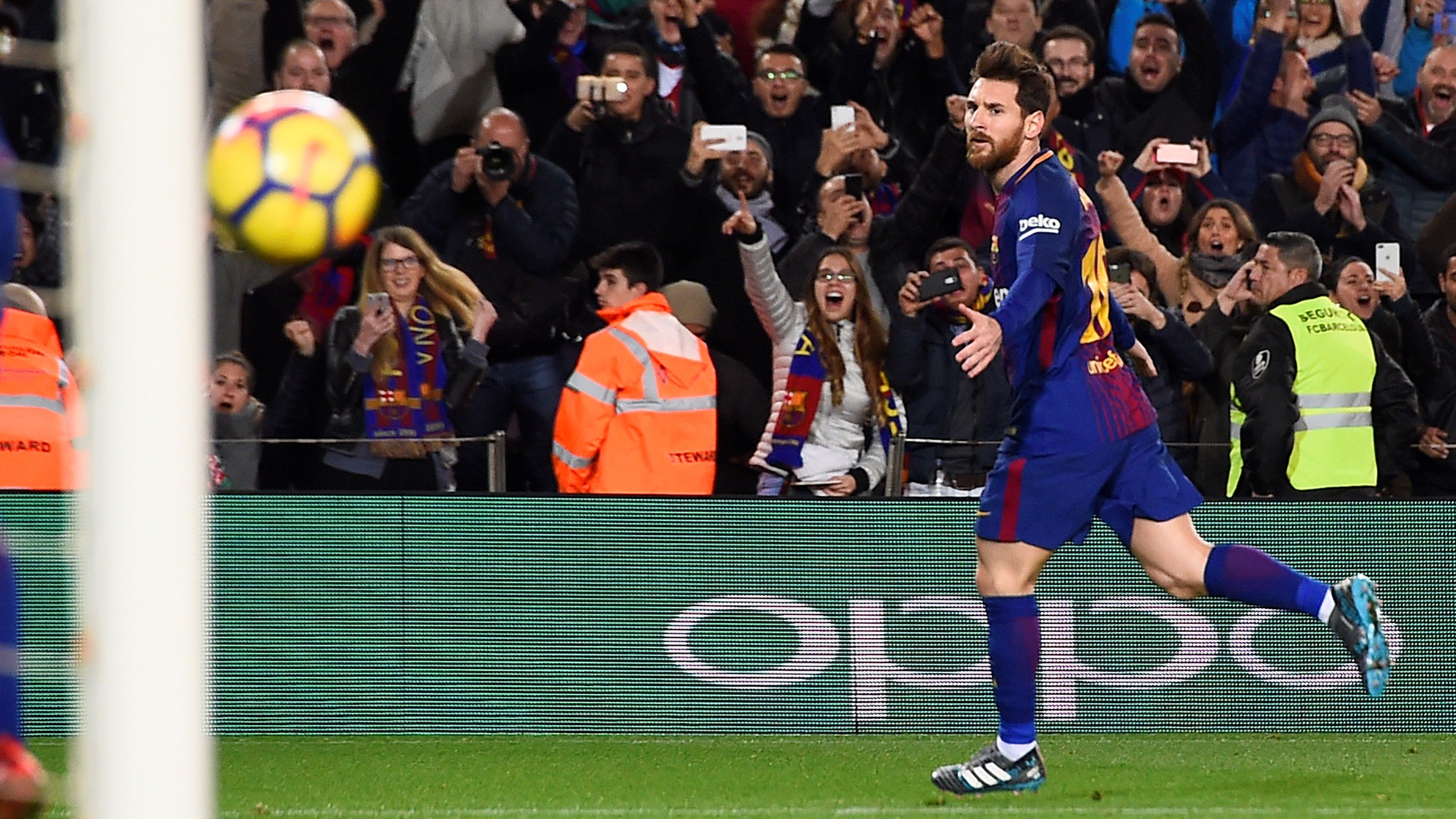 Lionel Messi Barcelona Alaves LaLiga 28012018