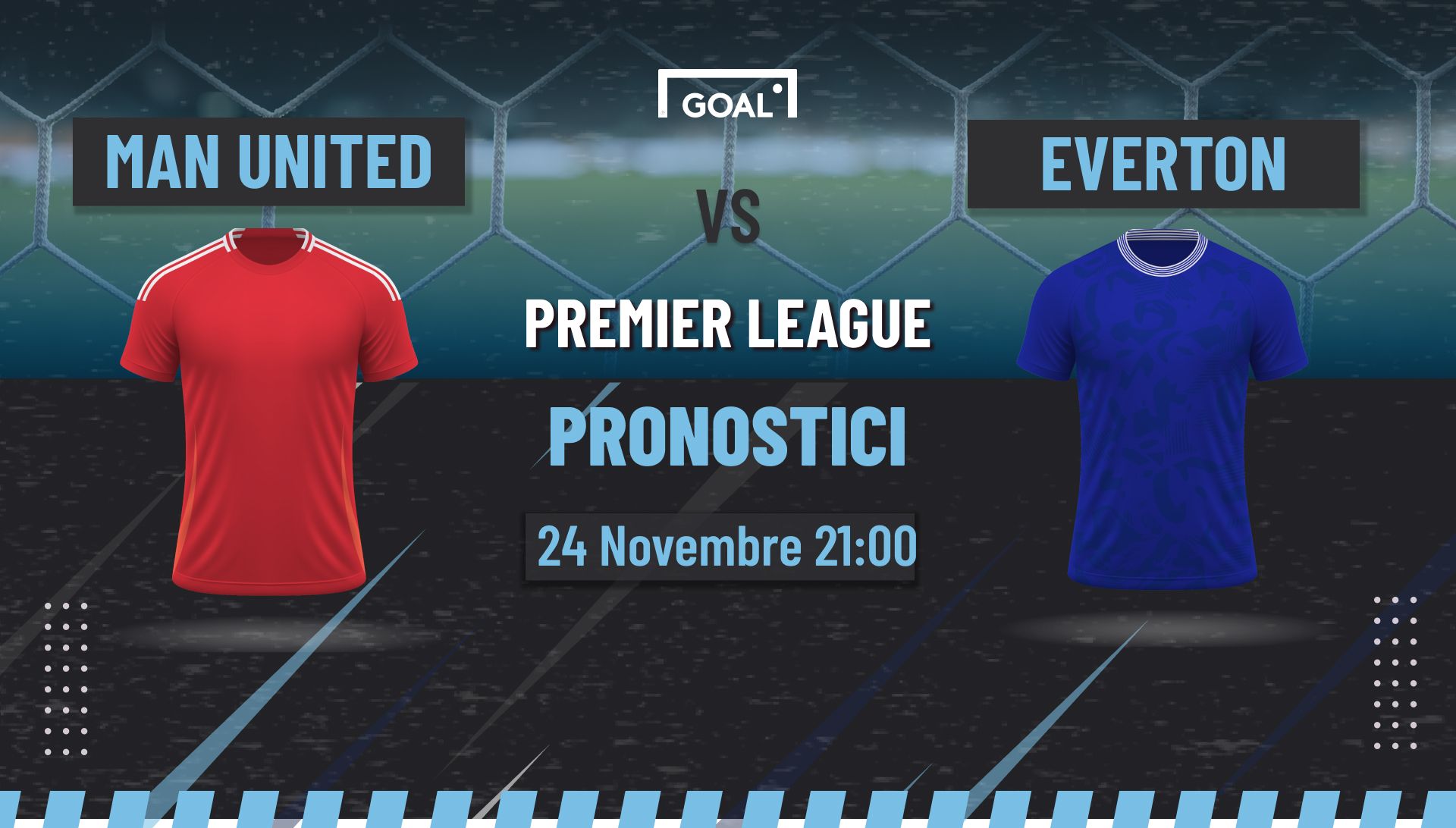 Pronostici Manchester United - Everton